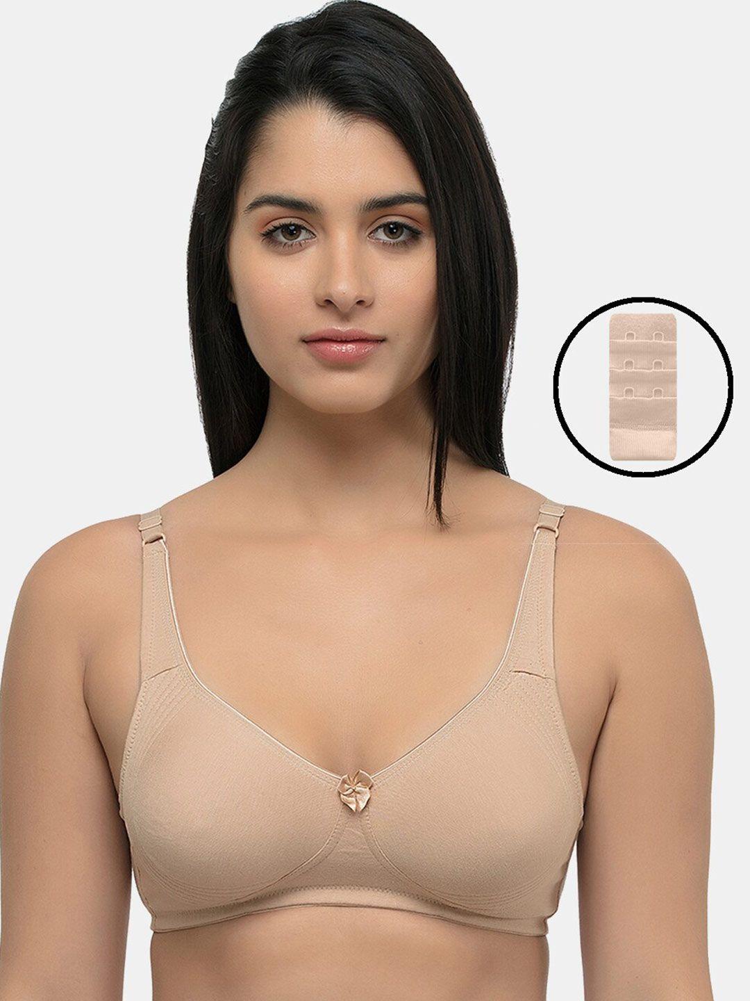Inner Sense Organic Cotton  Antimicrobial  Seamless Side Support Bra With an Extender