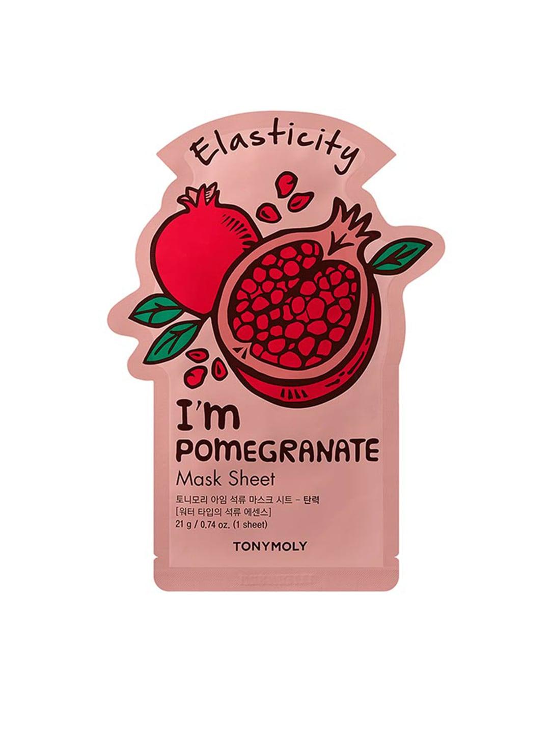 TONYMOLY I'M Pomegranate Mask Sheet for Skin Elasticity - 21g