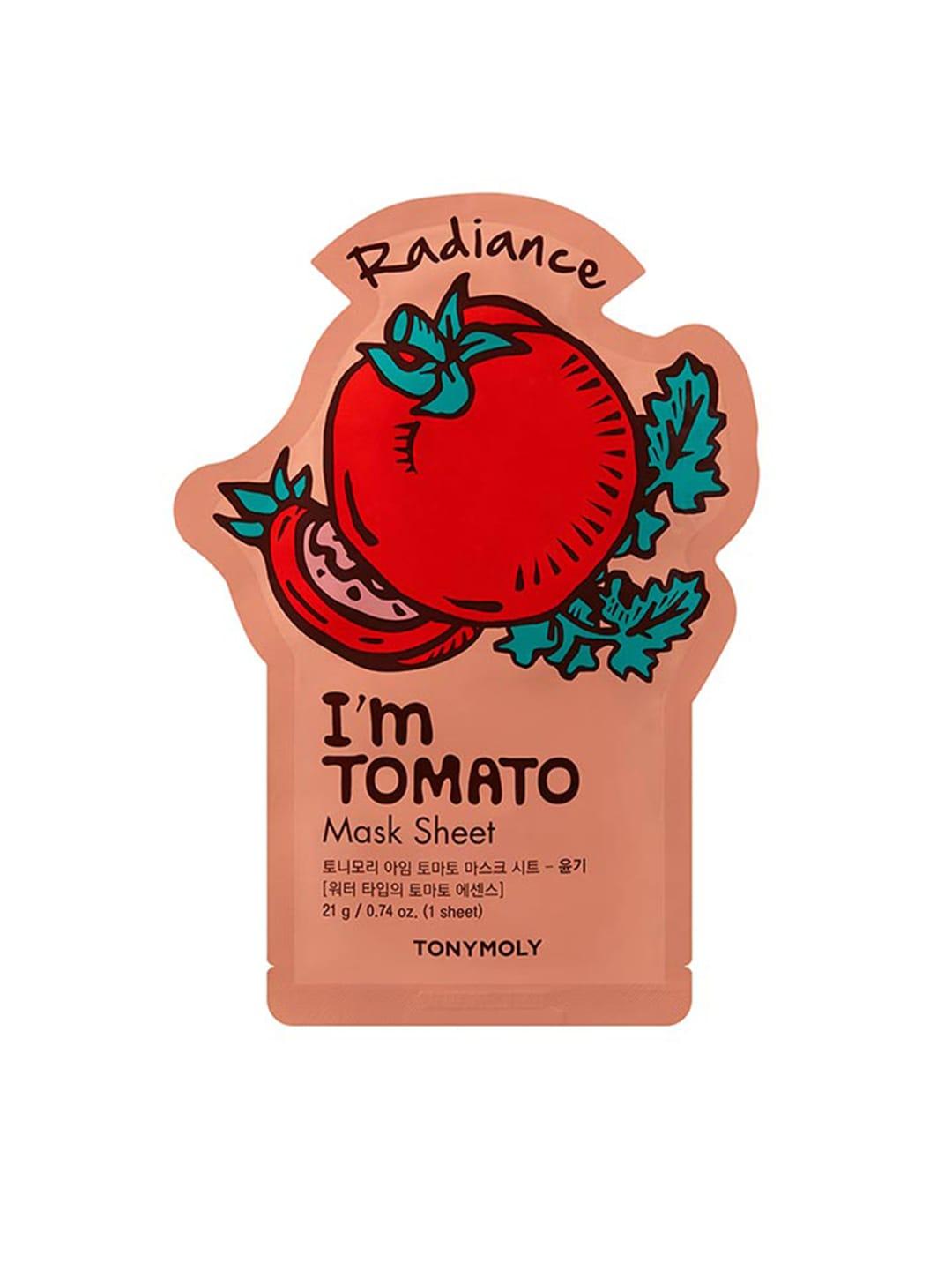 TONYMOLY I'M Tomato Mask Sheet for Skin Radiance - 21g