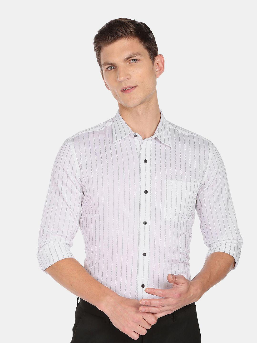 arrow-new-york-men-slim-fit-striped-pure-cotton-formal-shirt
