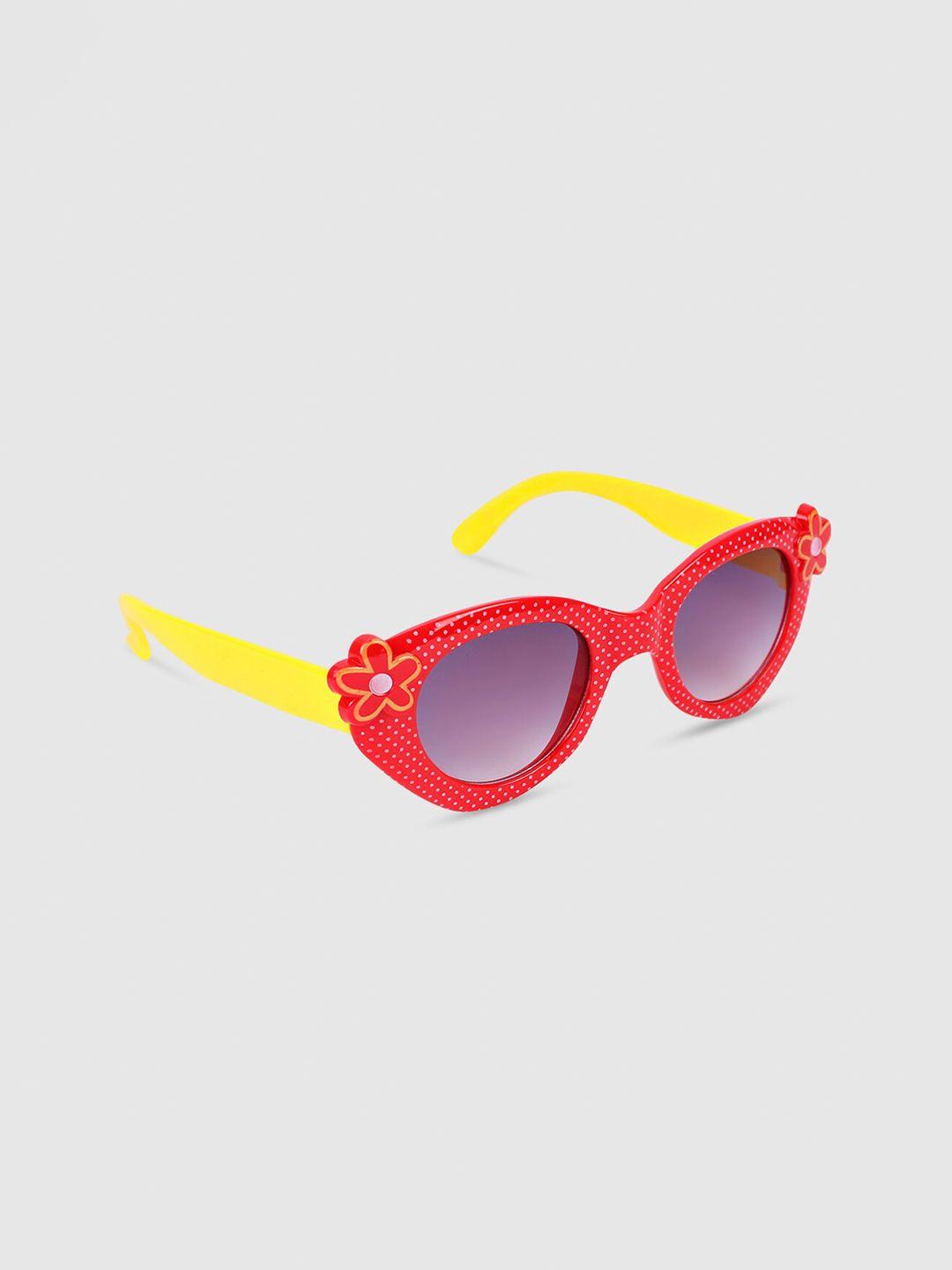 DukieKooky Girls Wayfarer Sunglasses with UV Protected Lens- DKSG349A-Grey
