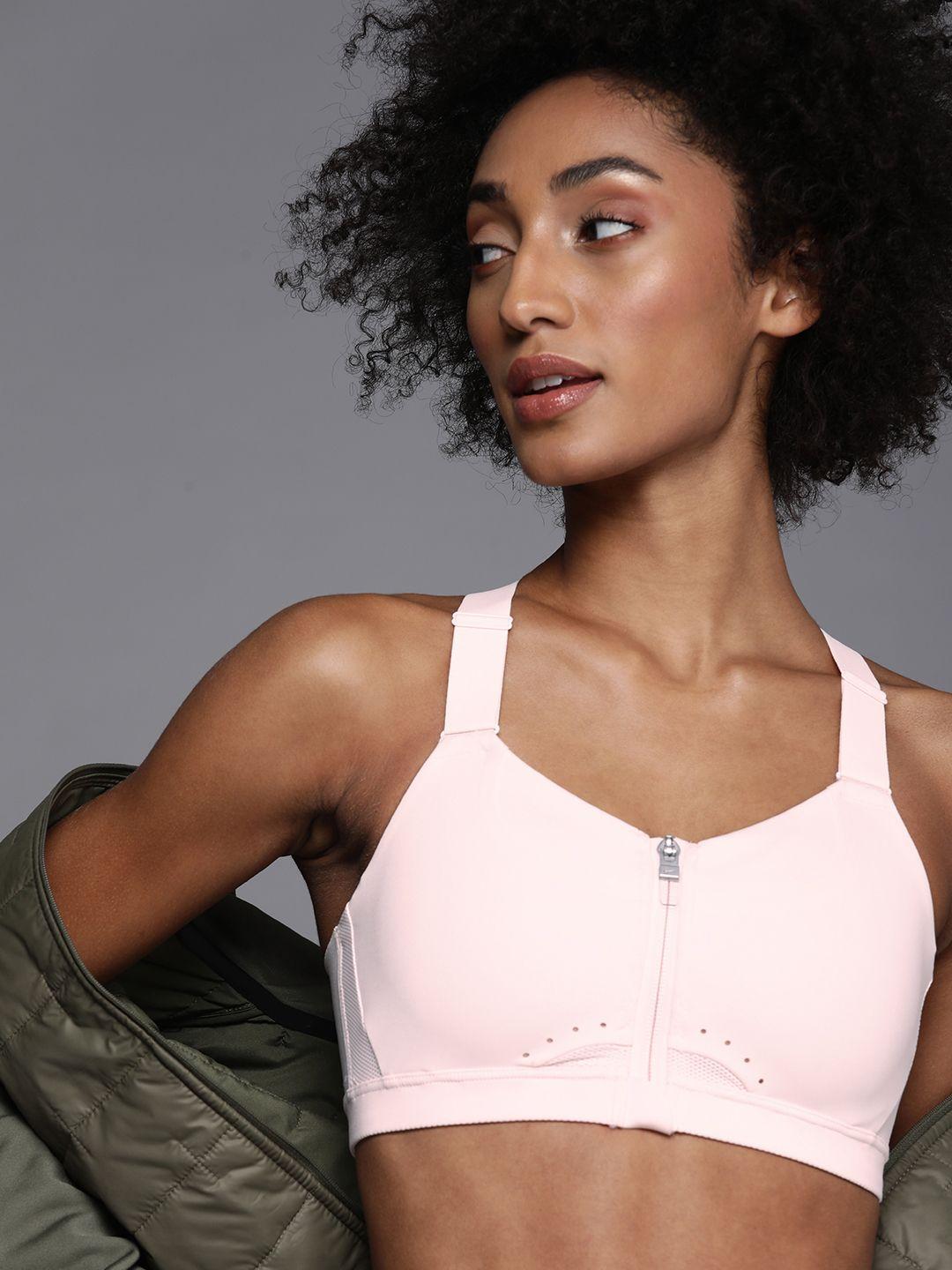 nike-women-light-pink-solid-lightly-padded-dri-fit-alpha-zip-front-workout-bra