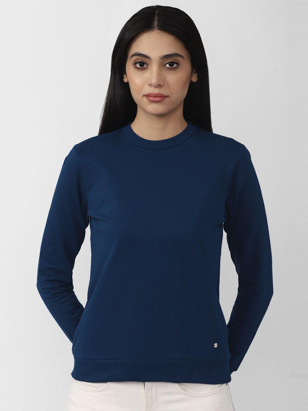 Van Heusen Woman Women Navy Blue Sweatshirt