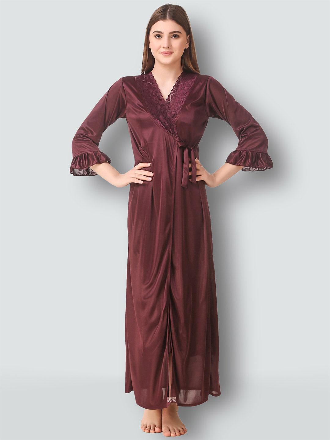 romaisa-brown-maxi-nightdress-with-robe