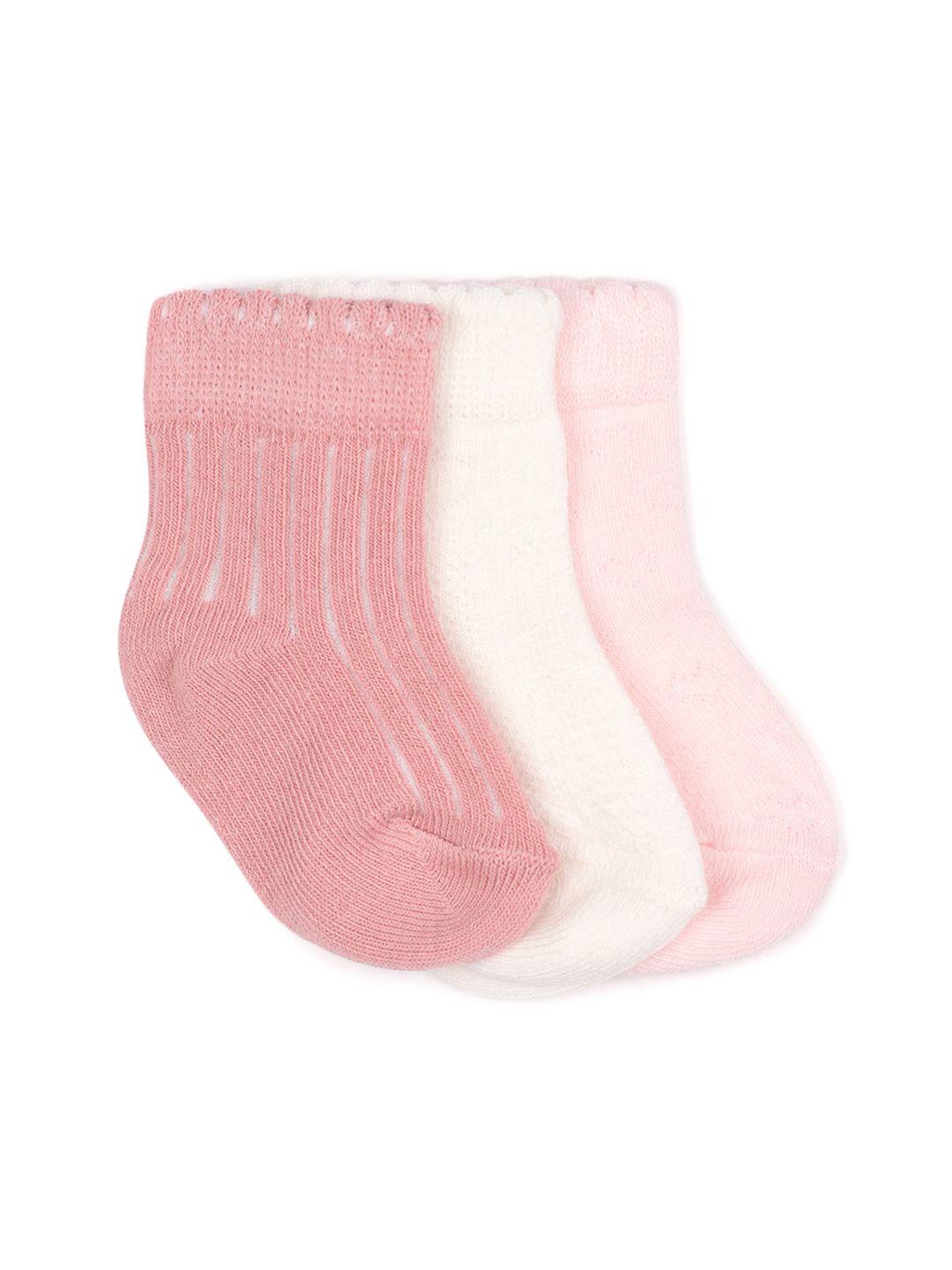mothercare Girls Pack of 3 Ankle Length Socks