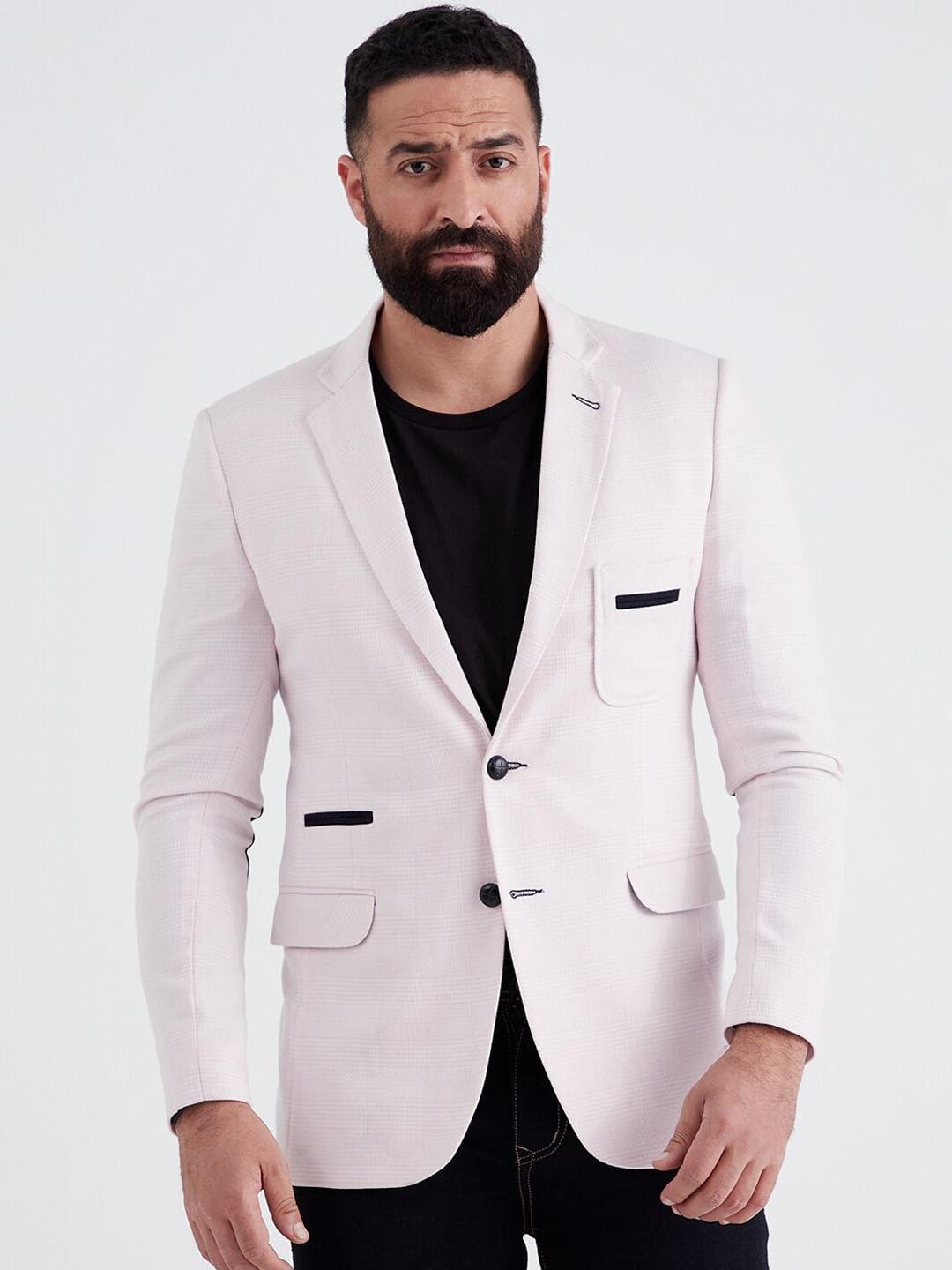 mr-button-men-pink-checked-single-breasted-slim-fit-causal-blazers