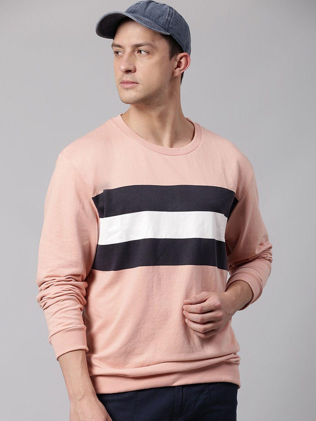 dennis-lingo-men-printed-pull-over-striped-sweatshirt