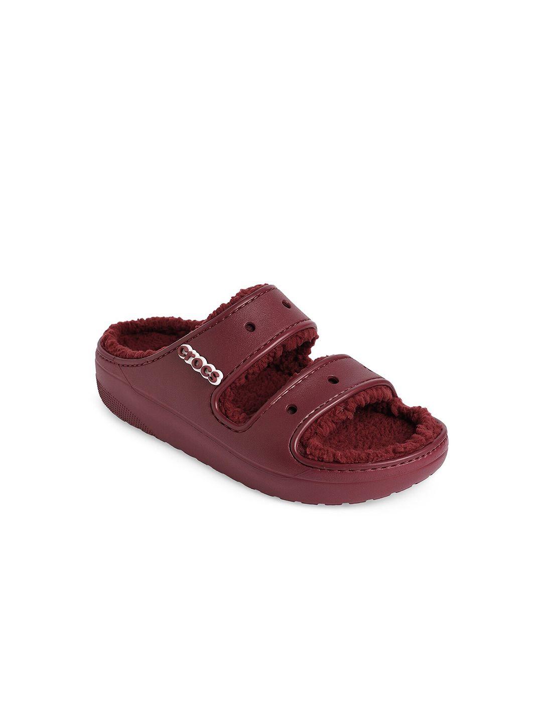 Crocs Unisex Red Comfort Sandals