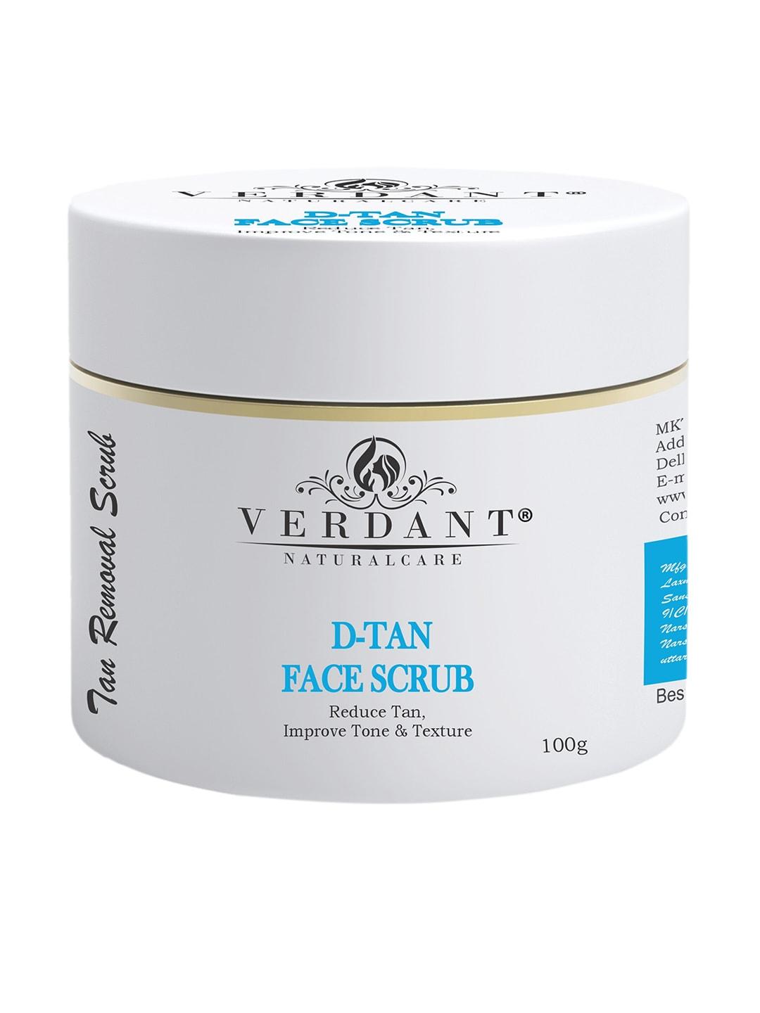 Verdant Natural Care D-Tan Face Scrub 100 g
