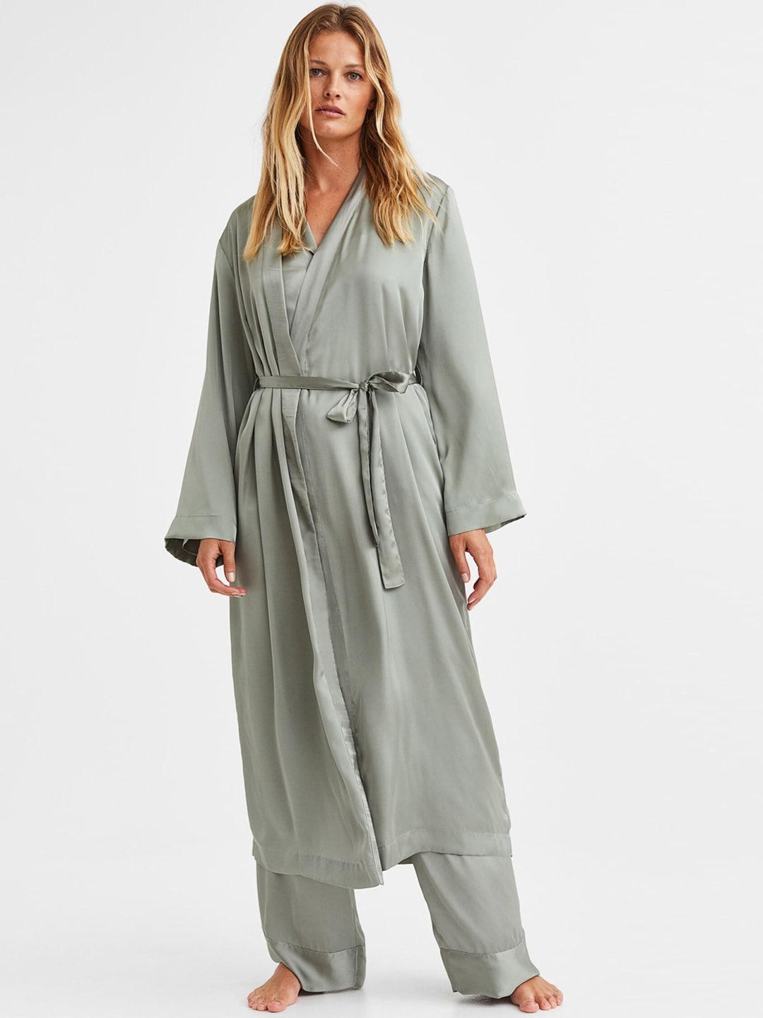 H&M Satin Dressing Gown