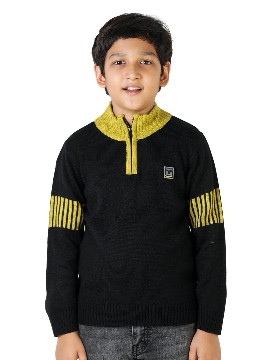 toothless Boys Black Pullover Sweater