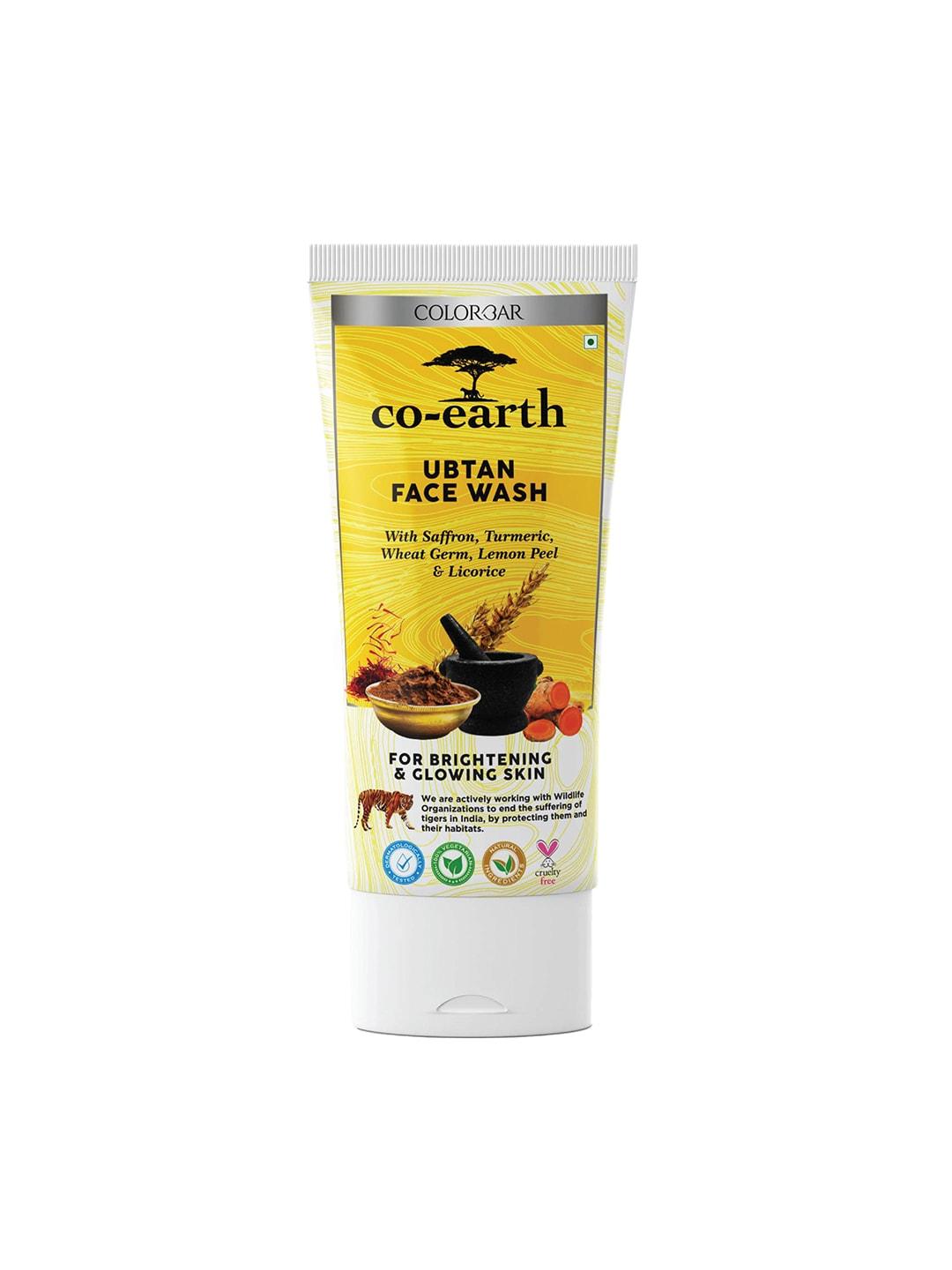 Colorbar Co-earth Ubtan Face Wash with Saffron & Turmeric - 100 ml