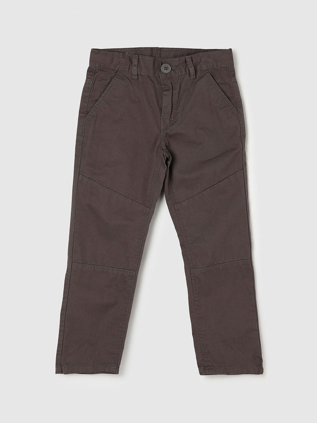 max Boys Brown Trousers