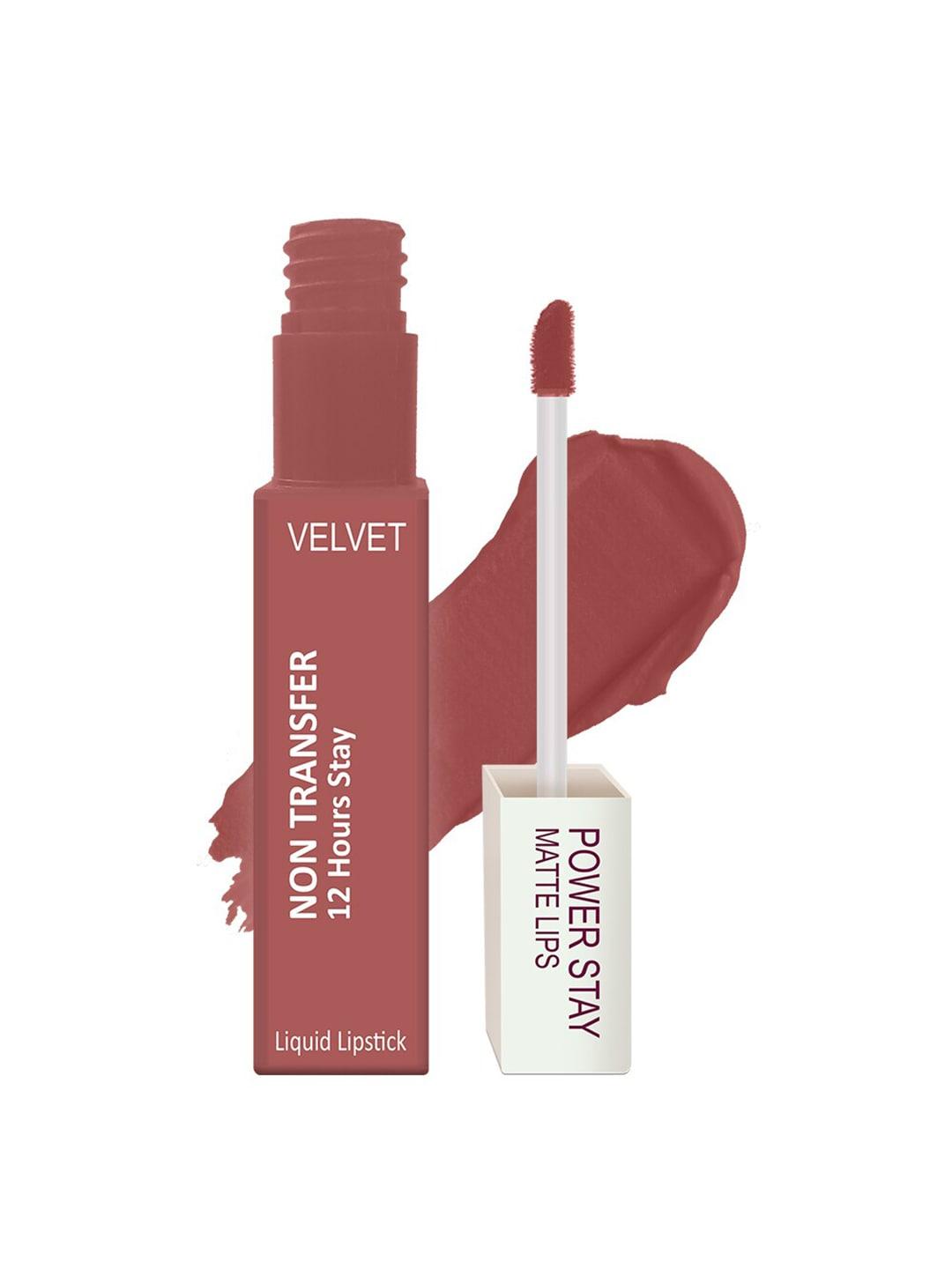ForSure Waterproof Liquid Matte Lipstick - 5 ml Power Stay-Caramel Nude