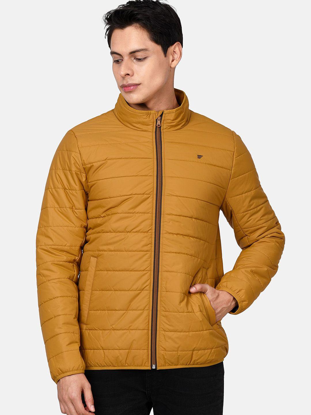 t-base-men-mustard-windcheater-padded-jacket
