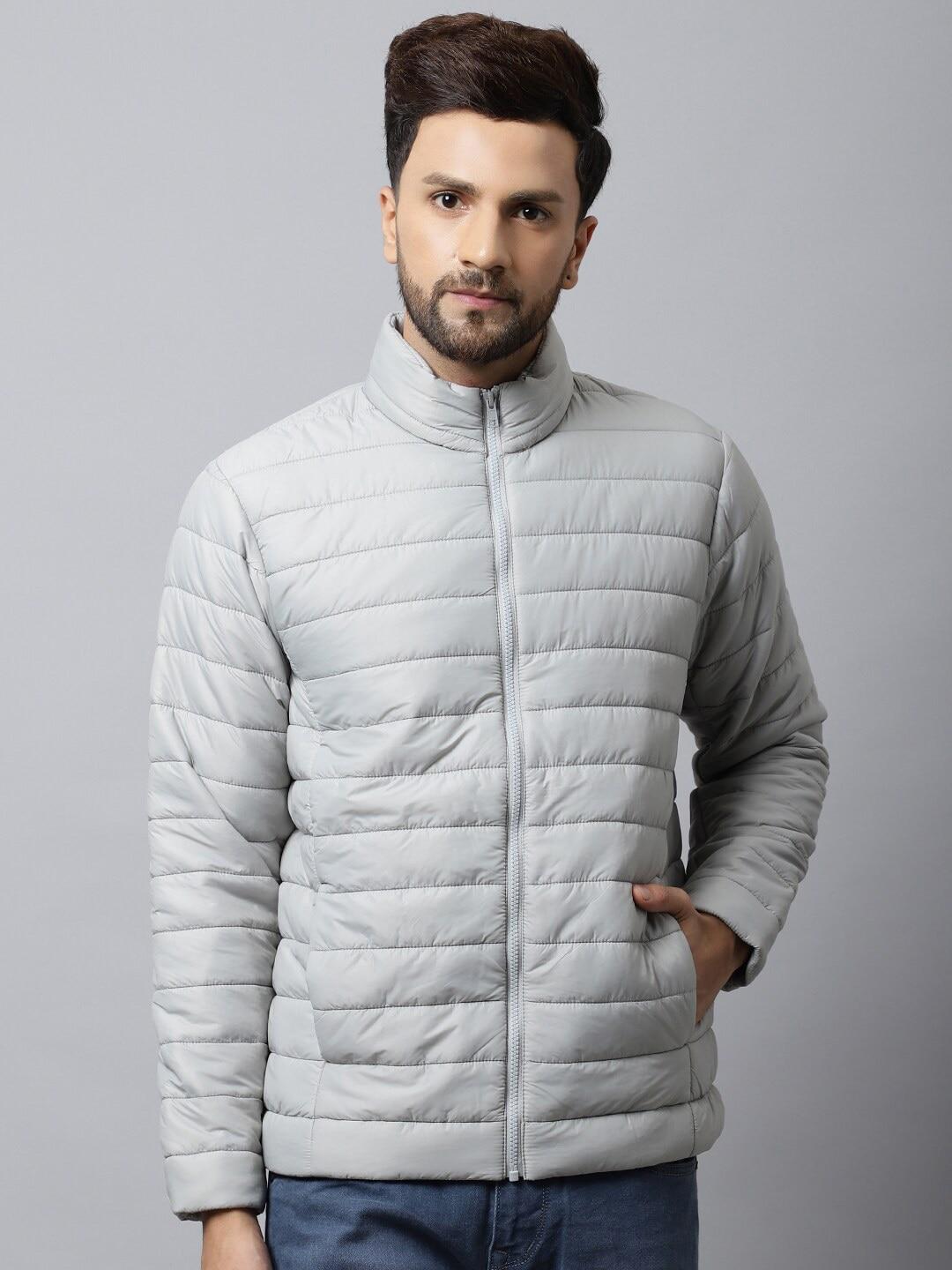 cantabil-men-grey-solid-lightweight-padded-jacket