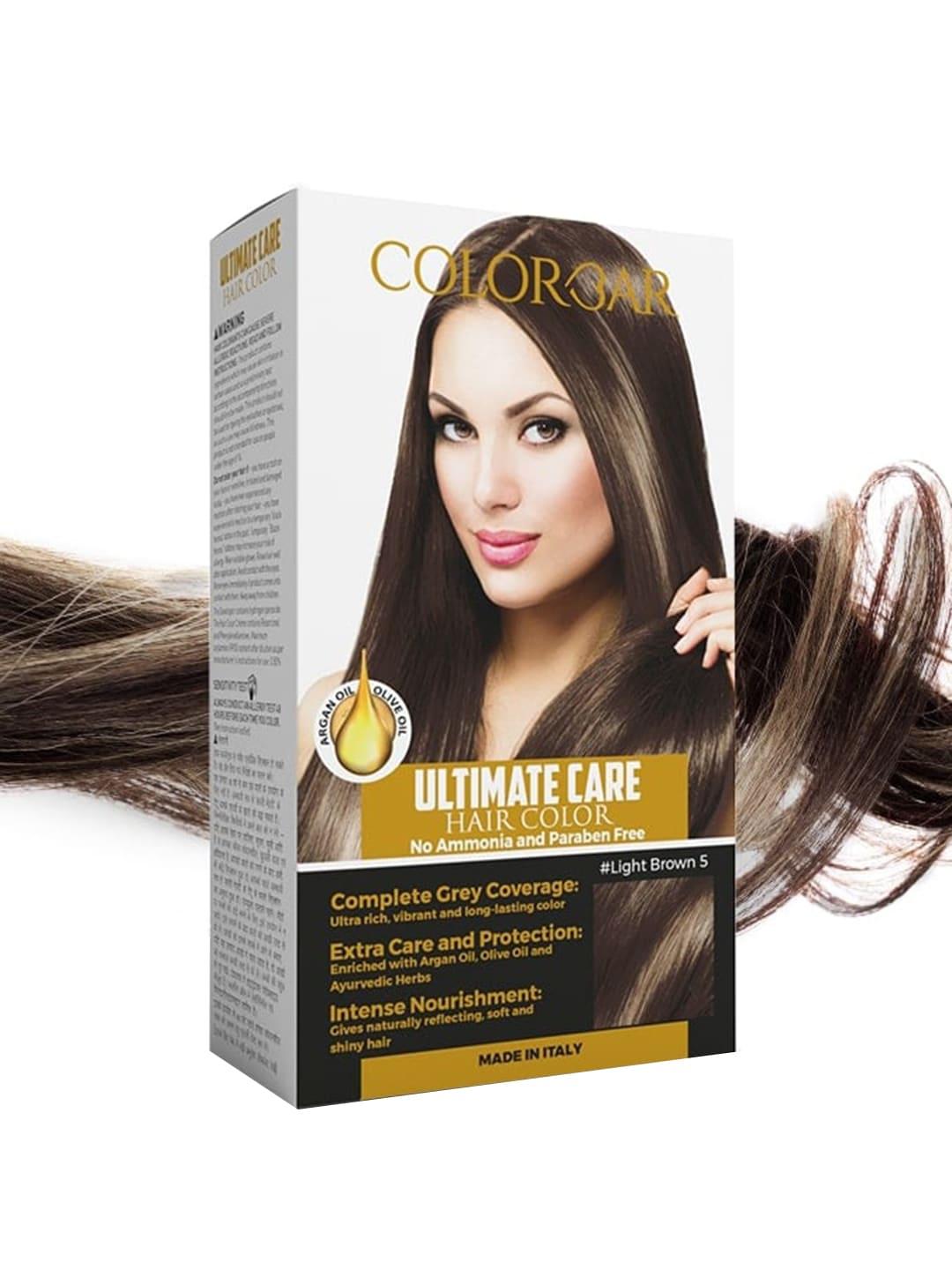 Colorbar Ultimate Care Hair Color - Light Brown 5 145 ml