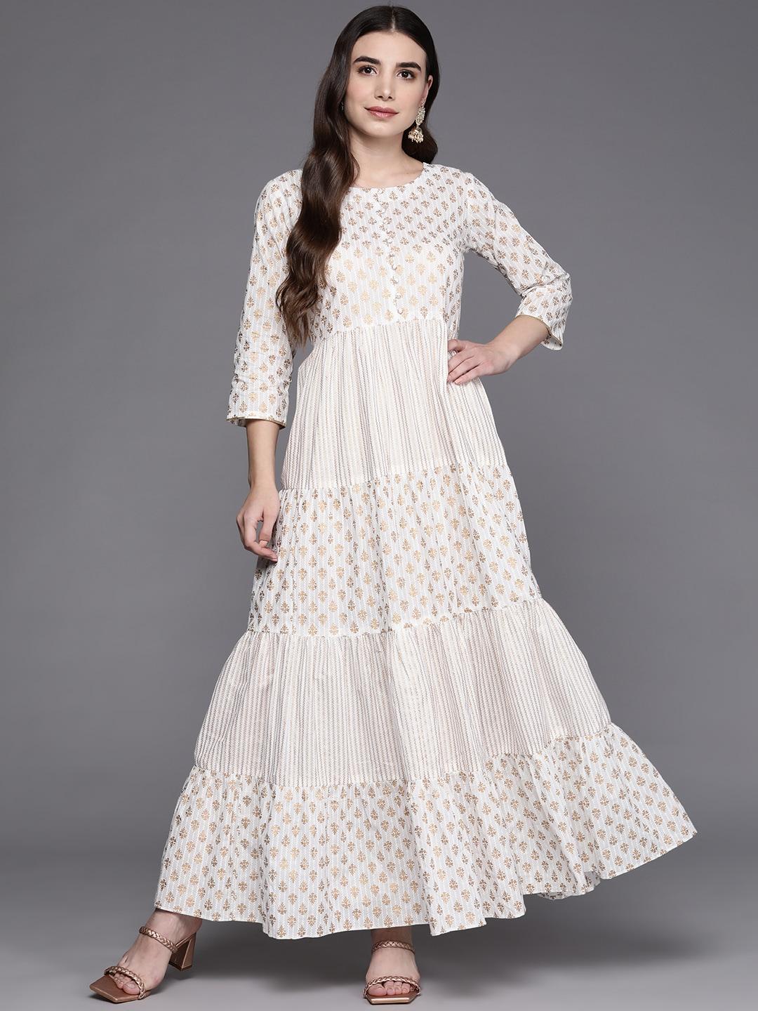 indo-era-off-white-&-gold-toned-ethnic-motifs-layered-ethnic-a-line-maxi-dress