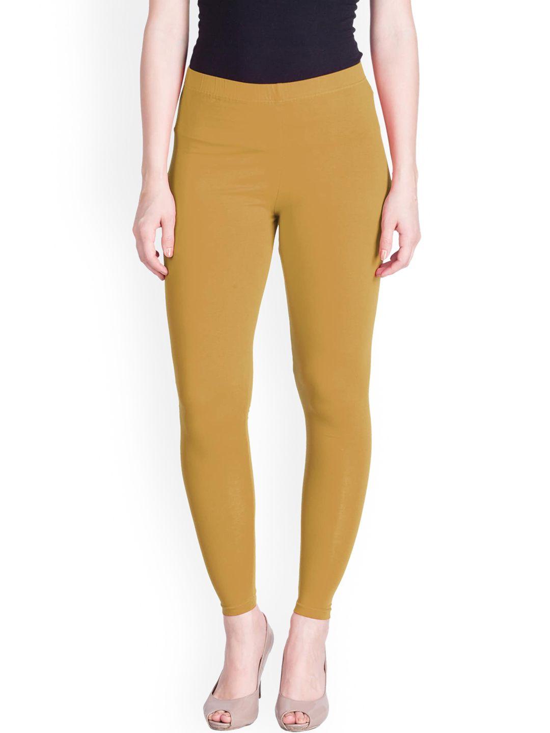 lyra-women-sand-bronze-colored-solid-ankle-length-leggings