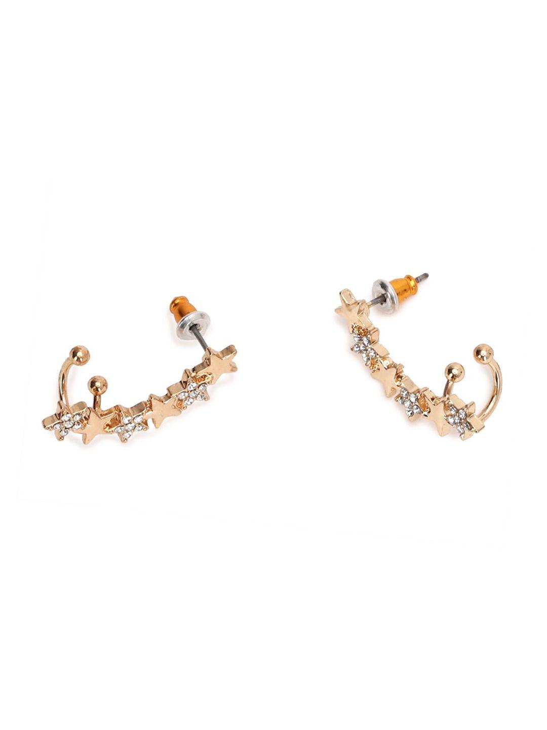 forever-21-gold-toned-contemporary-studs-earrings