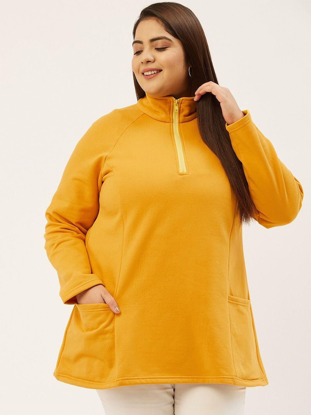 therebelinme-plus-size-women-mustard-sweatshirt