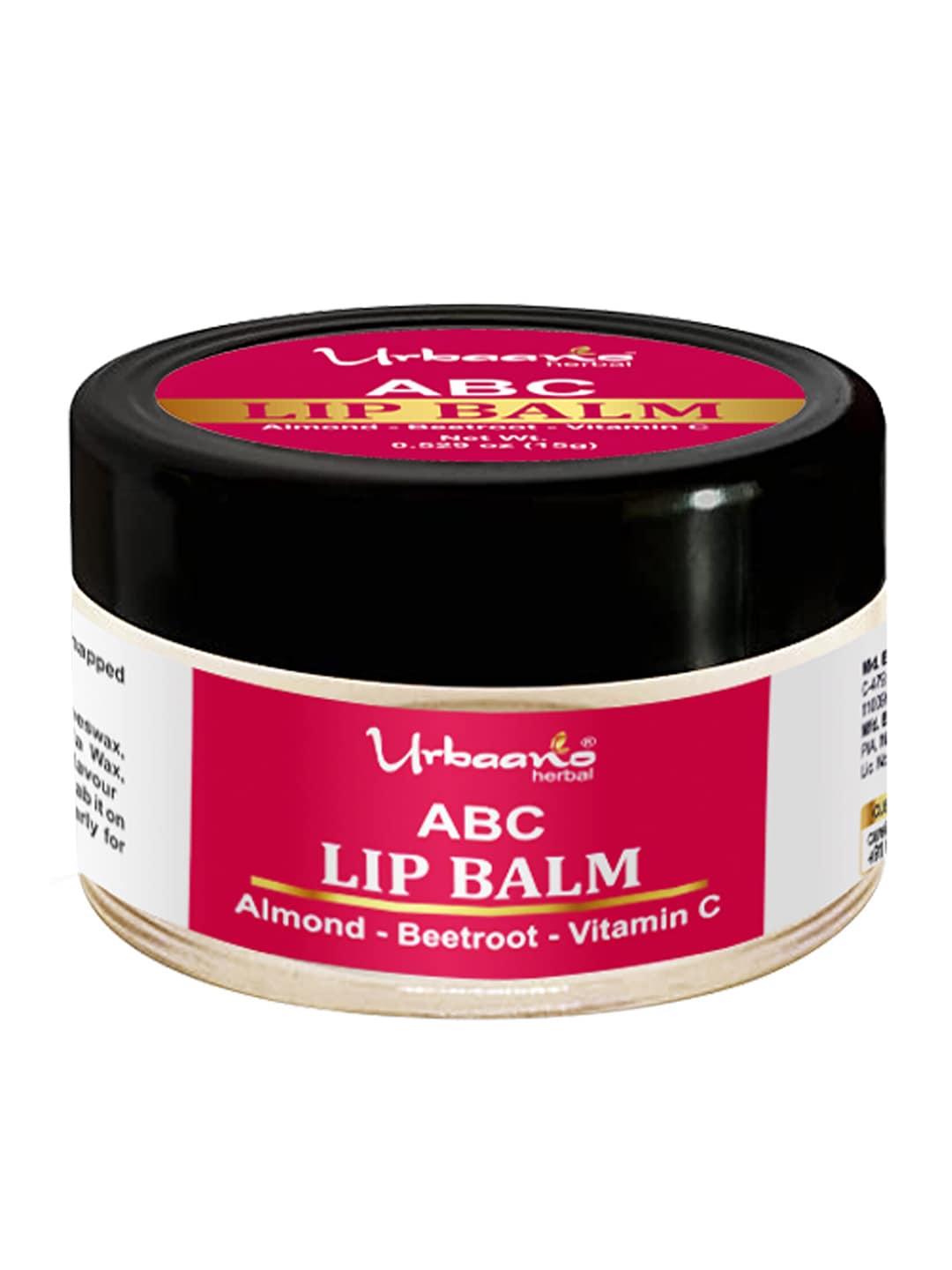 Urbaano Herbal Set Of 2 ABC Lip Balm & Lip Scrub