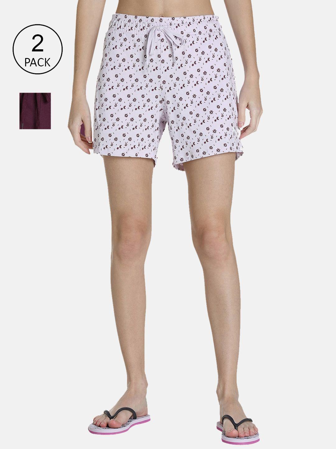 puma-women-pack-of-2-printed-cotton-lounge-shorts