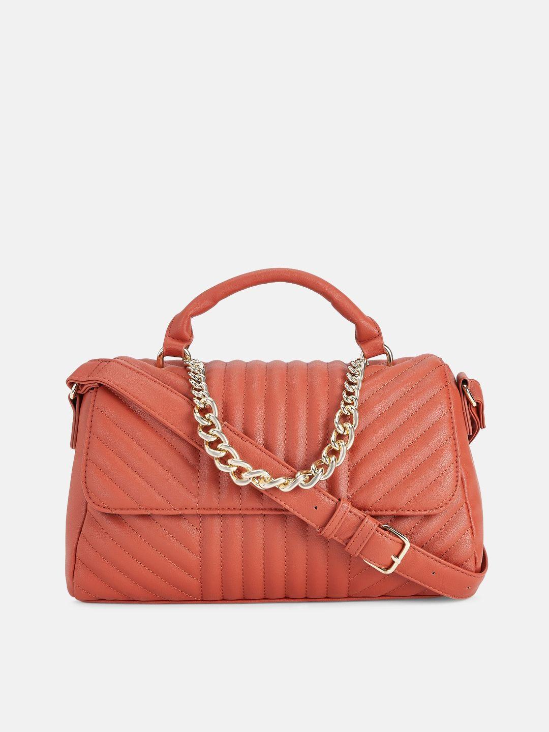 forever-glam-by-pantaloons-women-rust-leather-structured-satchel-with-quilted