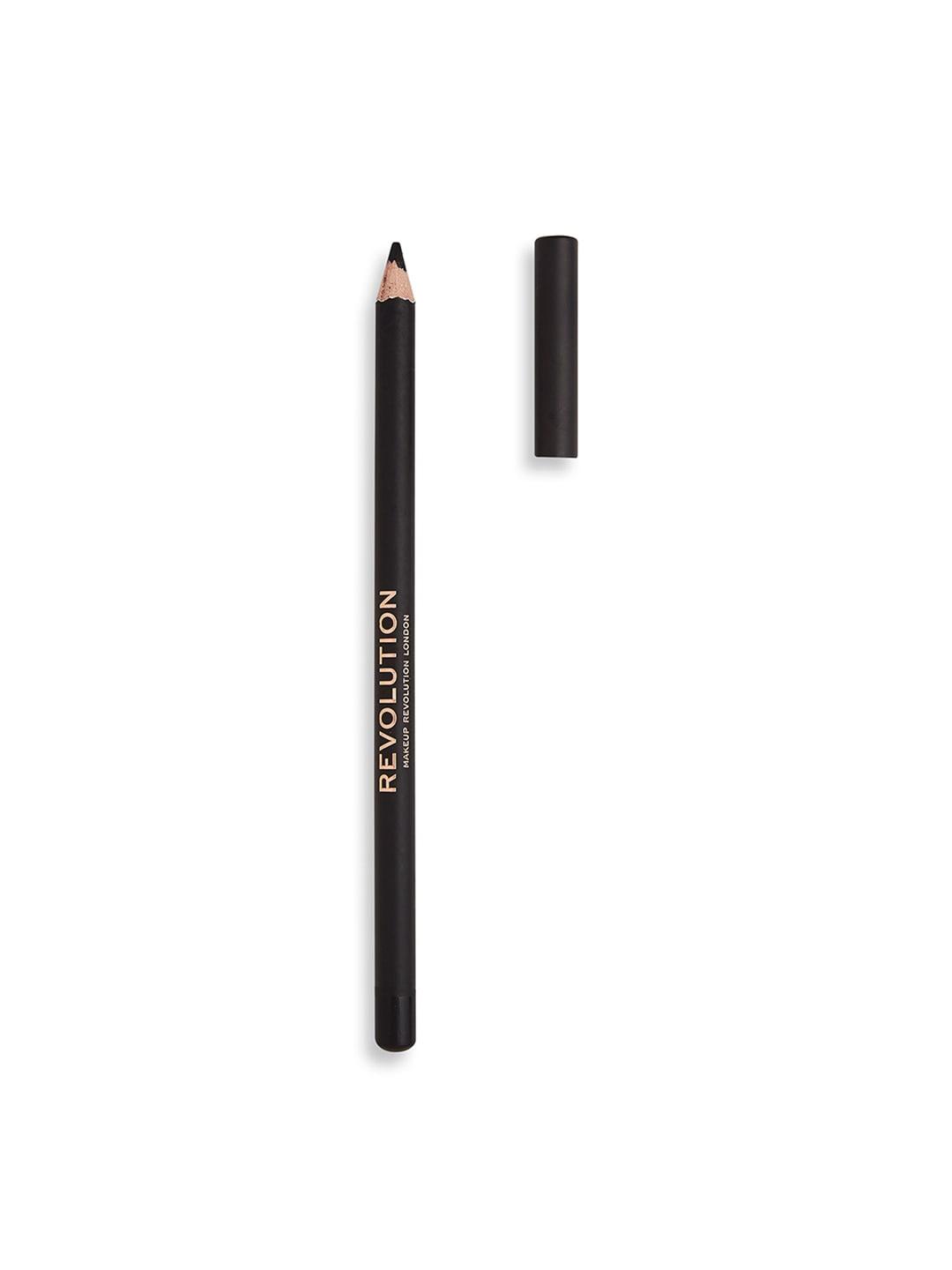 Makeup Revolution London Highly-Pigmented Matte Kohl Eyeliner Pencil - Black