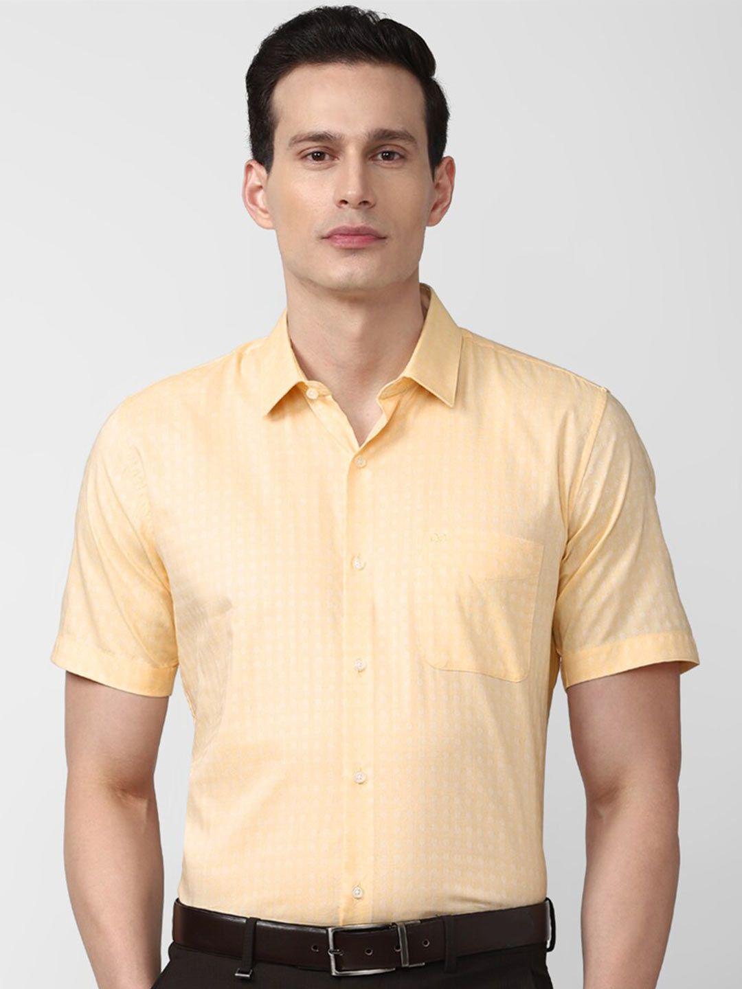 peter-england-men-yellow-formal-shirt