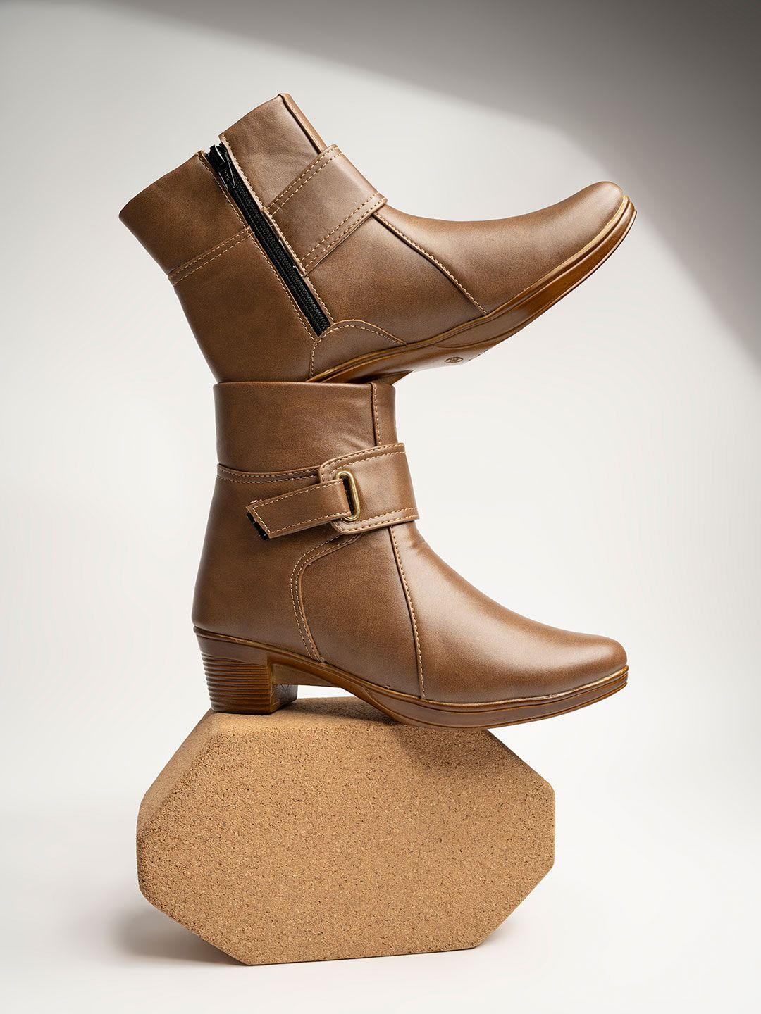 shoetopia-girls-brown-solid-regular-boots