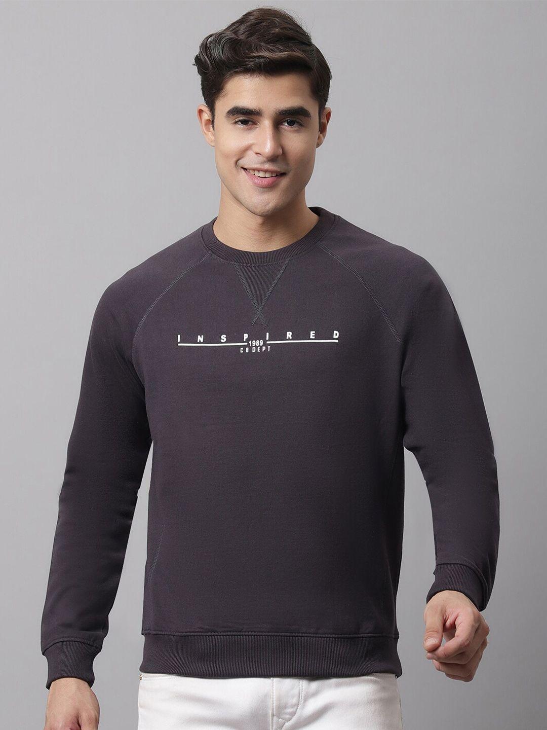 cantabil-men-grey-printed-fleece-sweatshirt