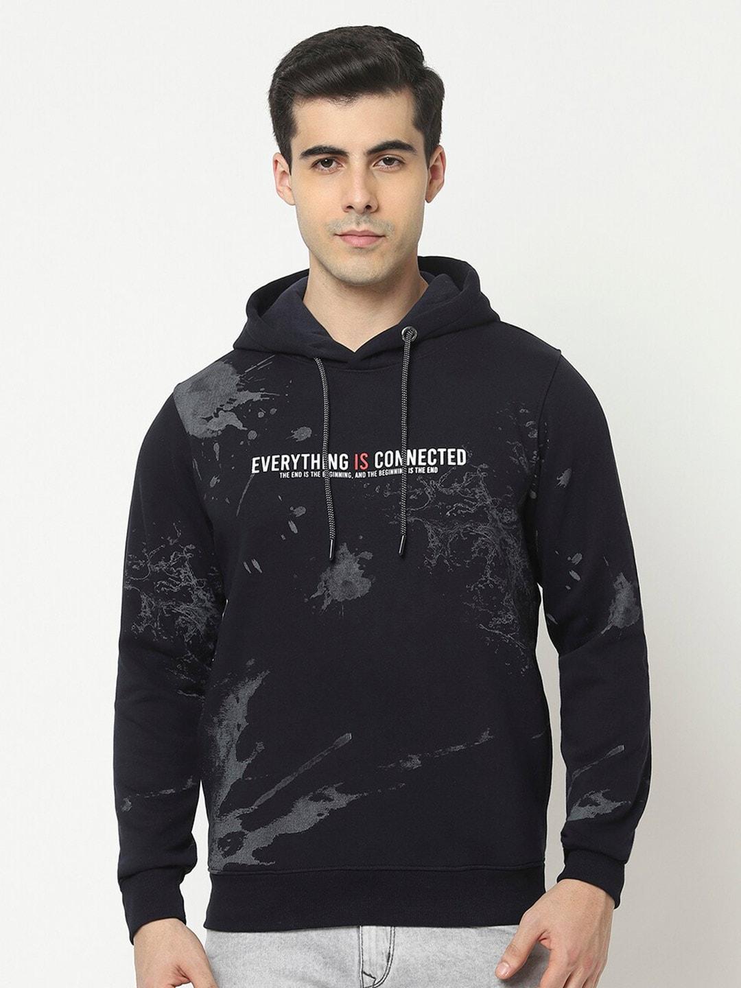 crimsoune-club-men-black-printed-hooded-cotton-sweatshirt