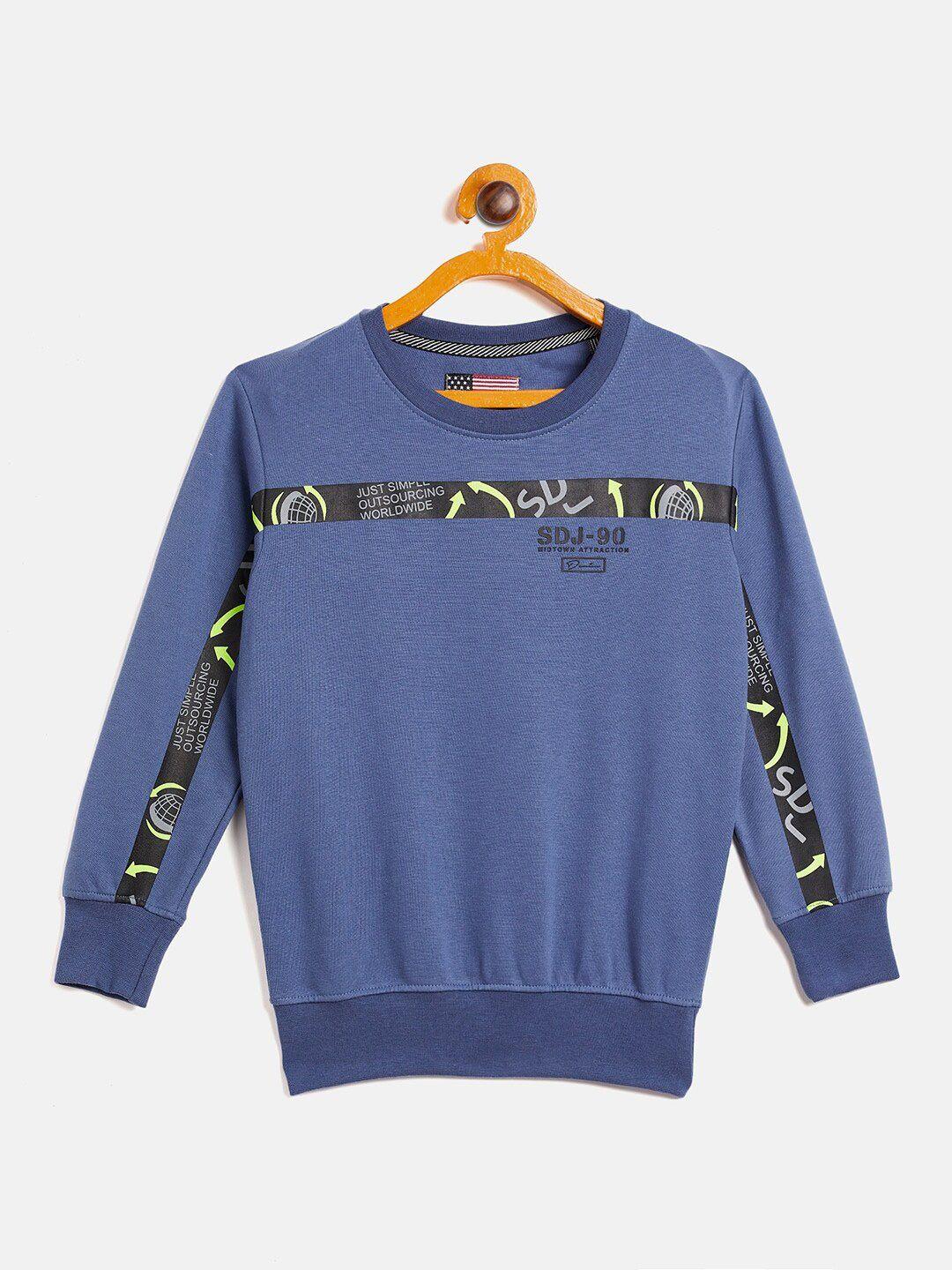 duke-boys-blue-printed-sweatshirt