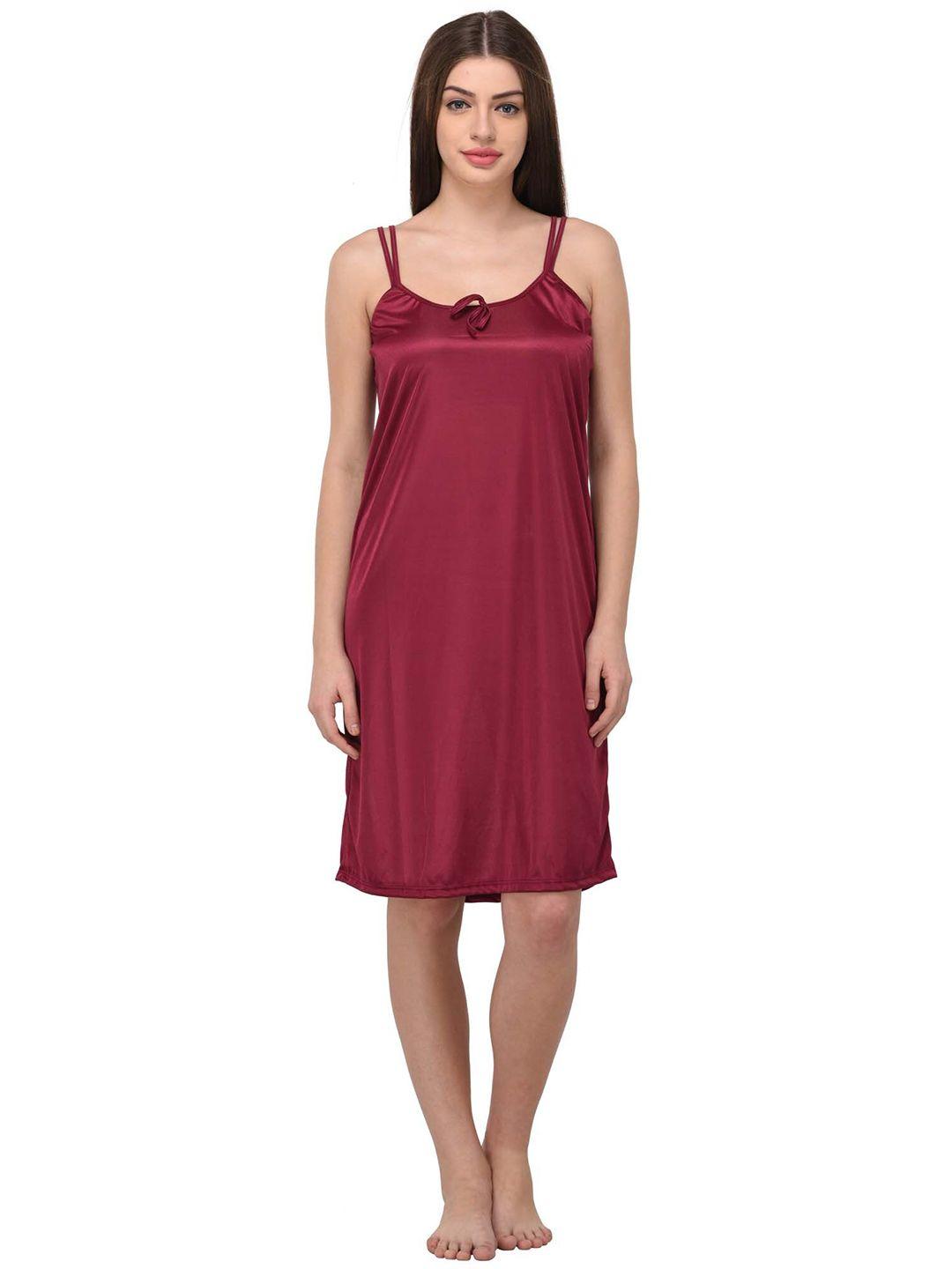 you-forever-women-pink-solid-satin-nightdress