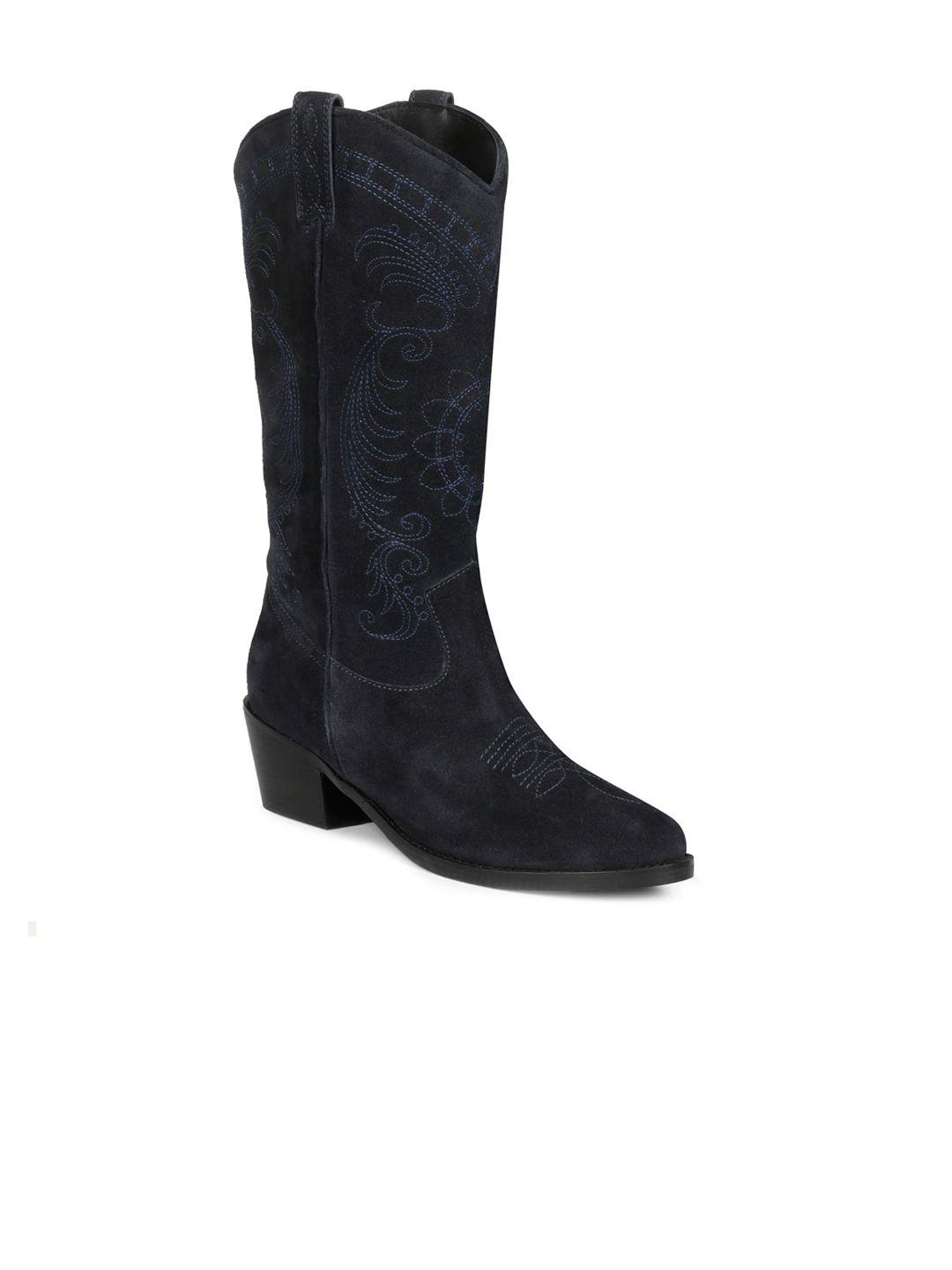 saint-g-women-navy-blue-leather-cowboy-boots