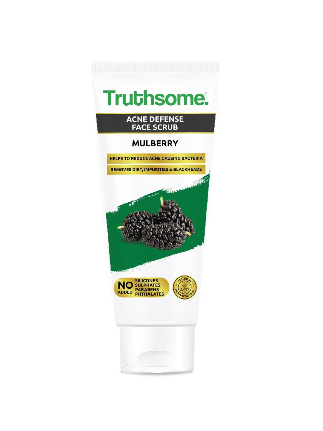 Truthsome. Acne Defense Face Scrub with Mulberry for Acne Prone Skin - 100 ml