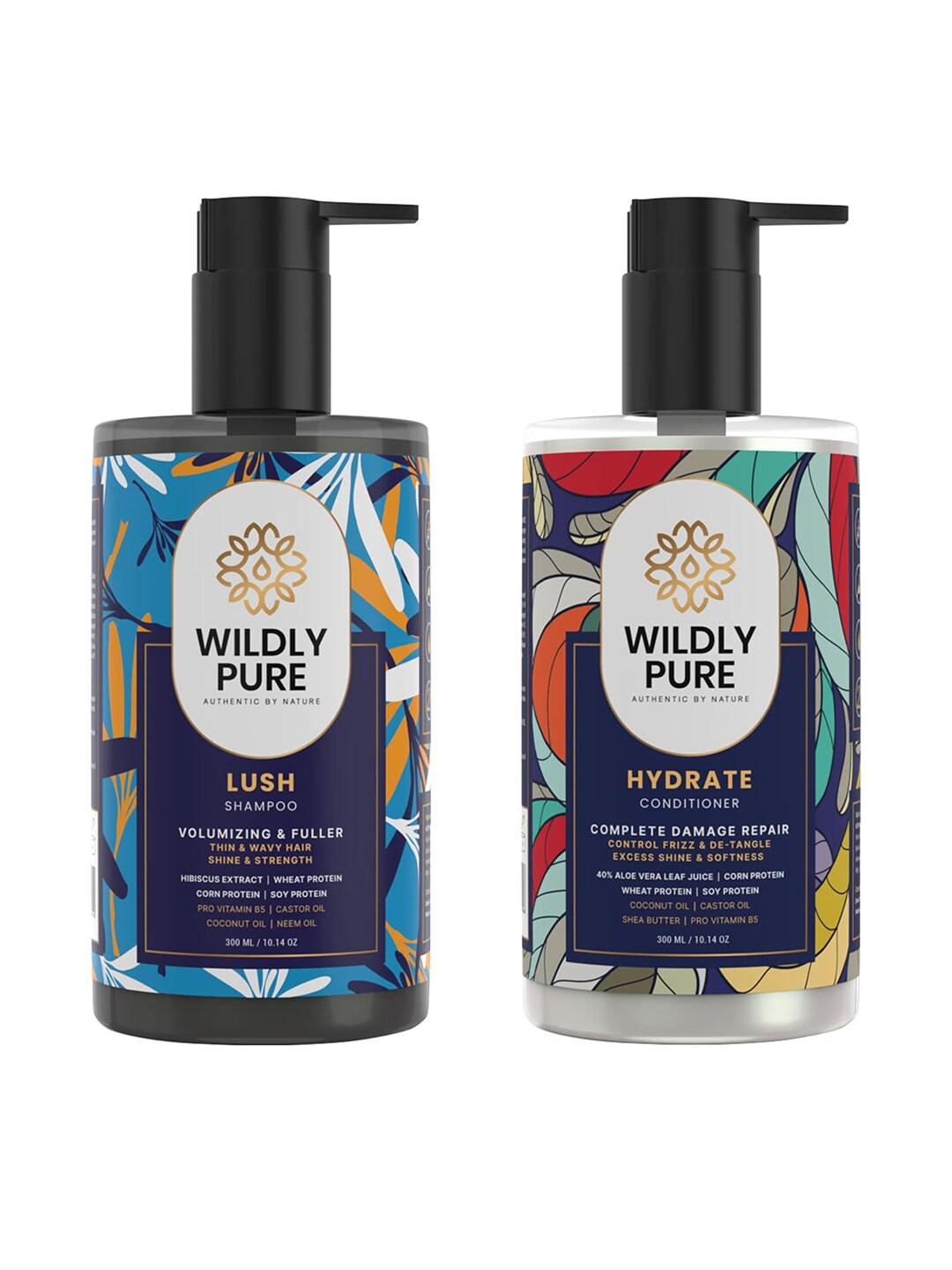 Wildly Pure Set of 2 Volume Boost Shampoo & Conditioner 300ml each