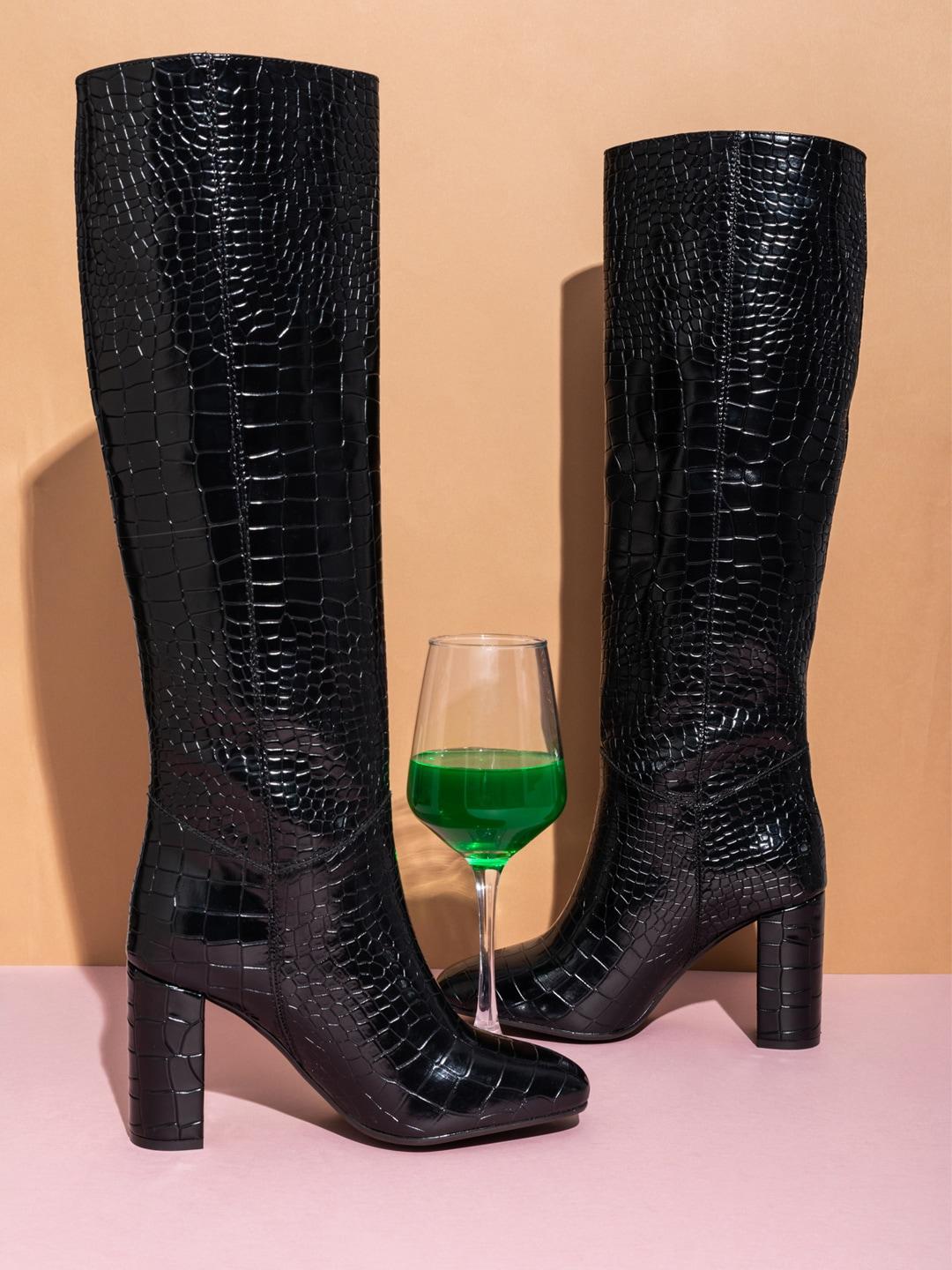 saint-g-women-black-solid-vegan-leather-slouchy-boots