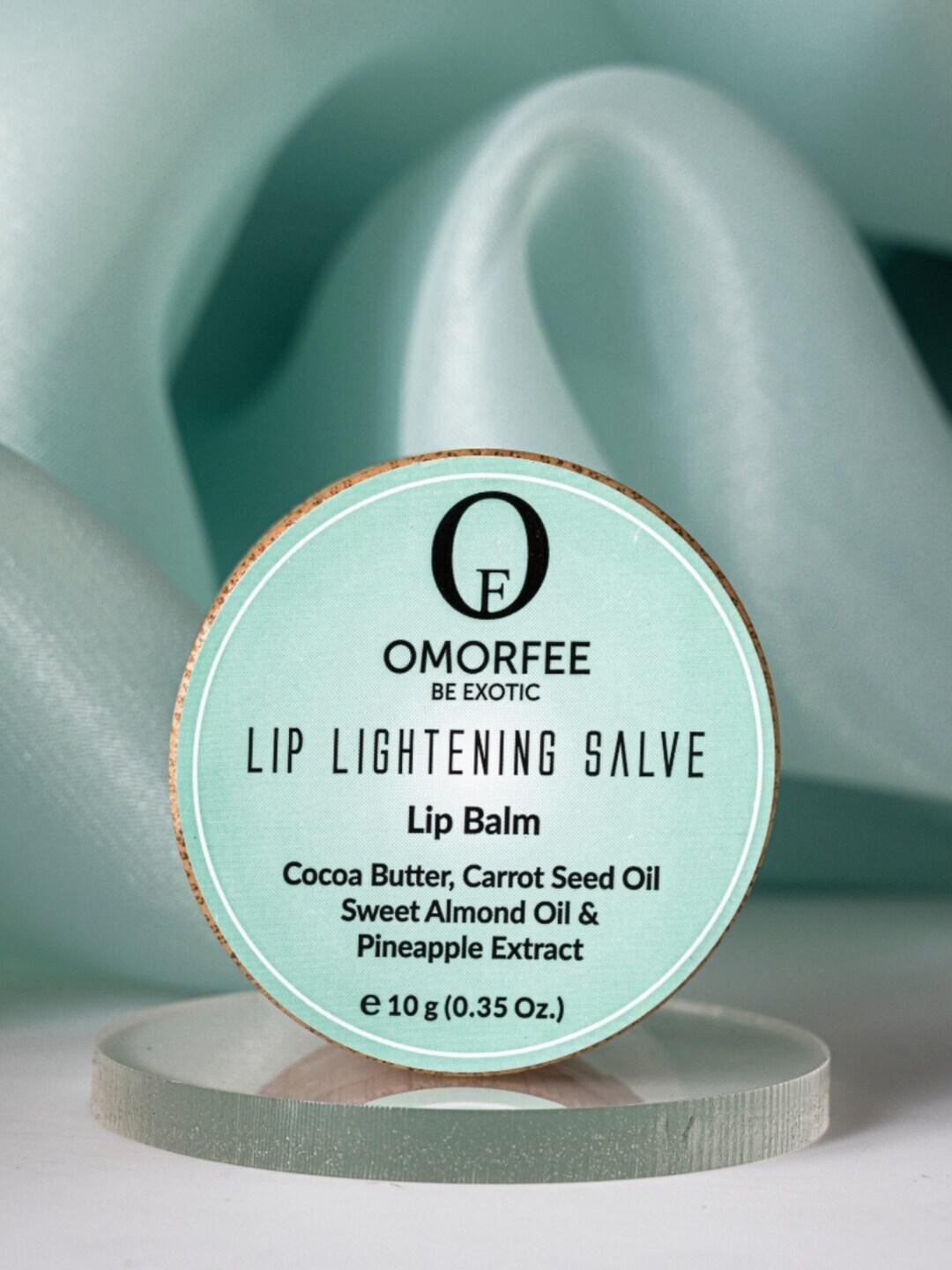 OMORFEE Be Exotic Lip Lightening Salve Lip Balm with Cocoa Butter & Carrot Seed Oil - 10 g