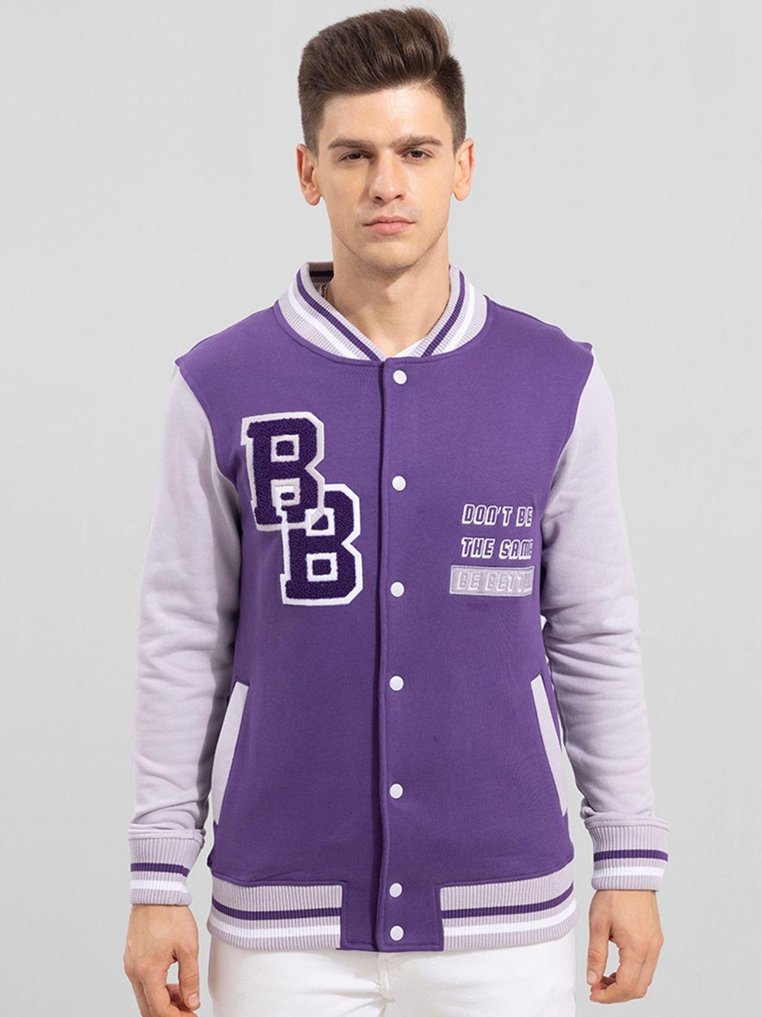 snitch-men-purple-typography-varsity-jacket