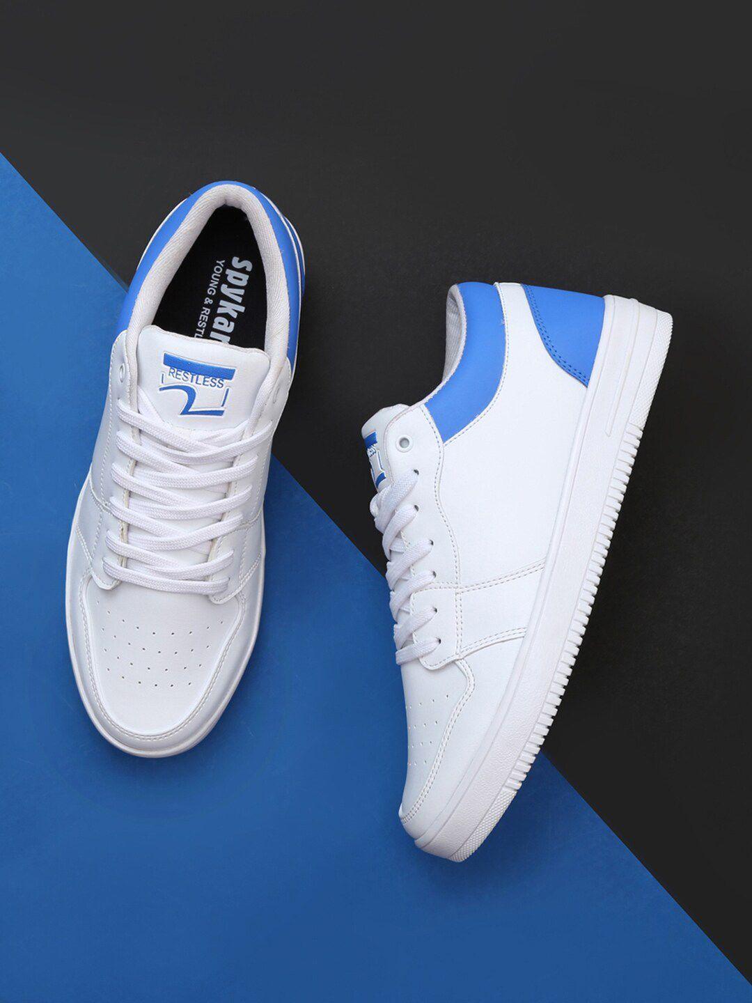 spykar-men-larry-white-&-blue-walking-non-marking-shoes