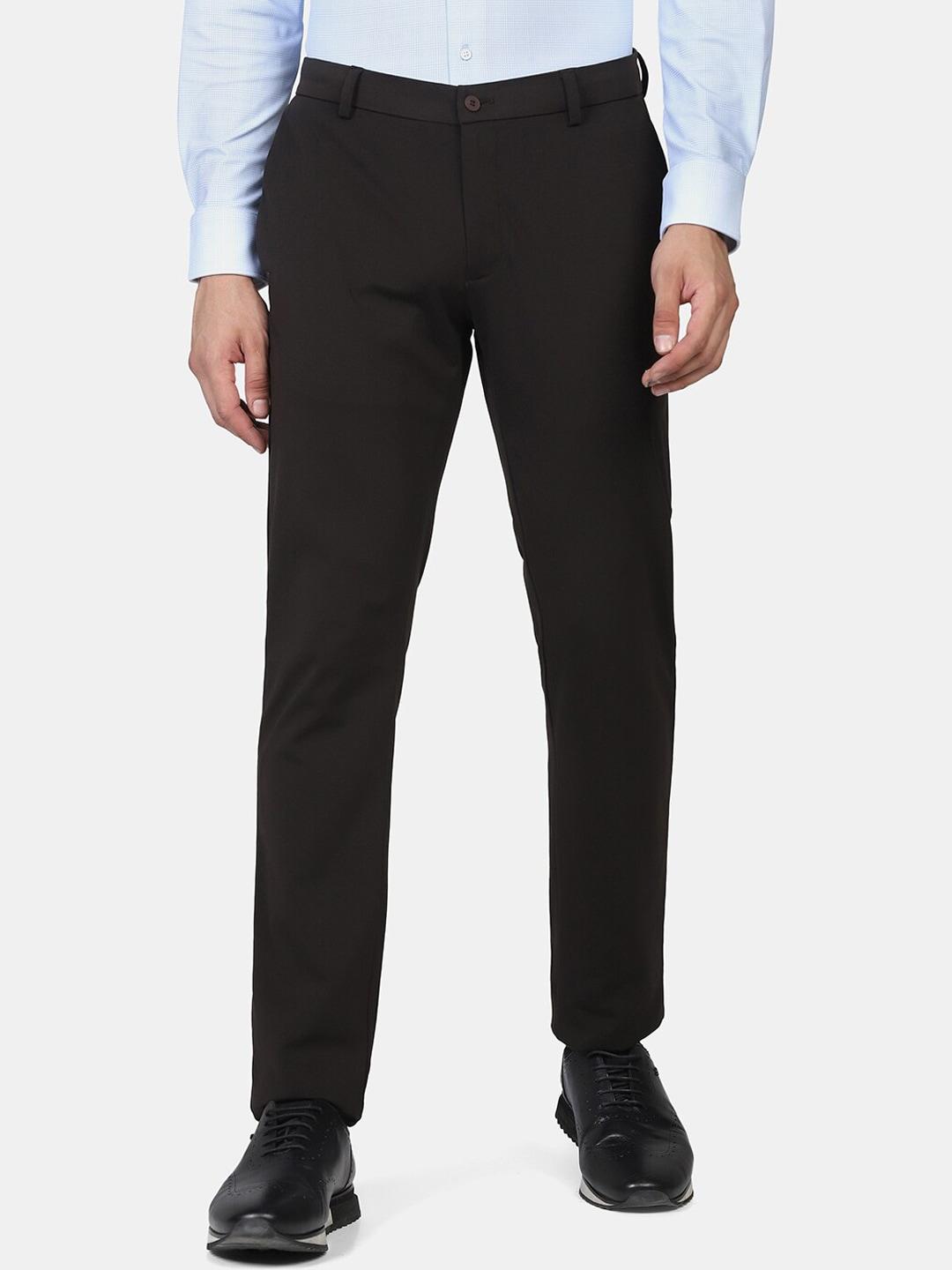 blackberrys-men-brown-skinny-fit-cotton-trousers