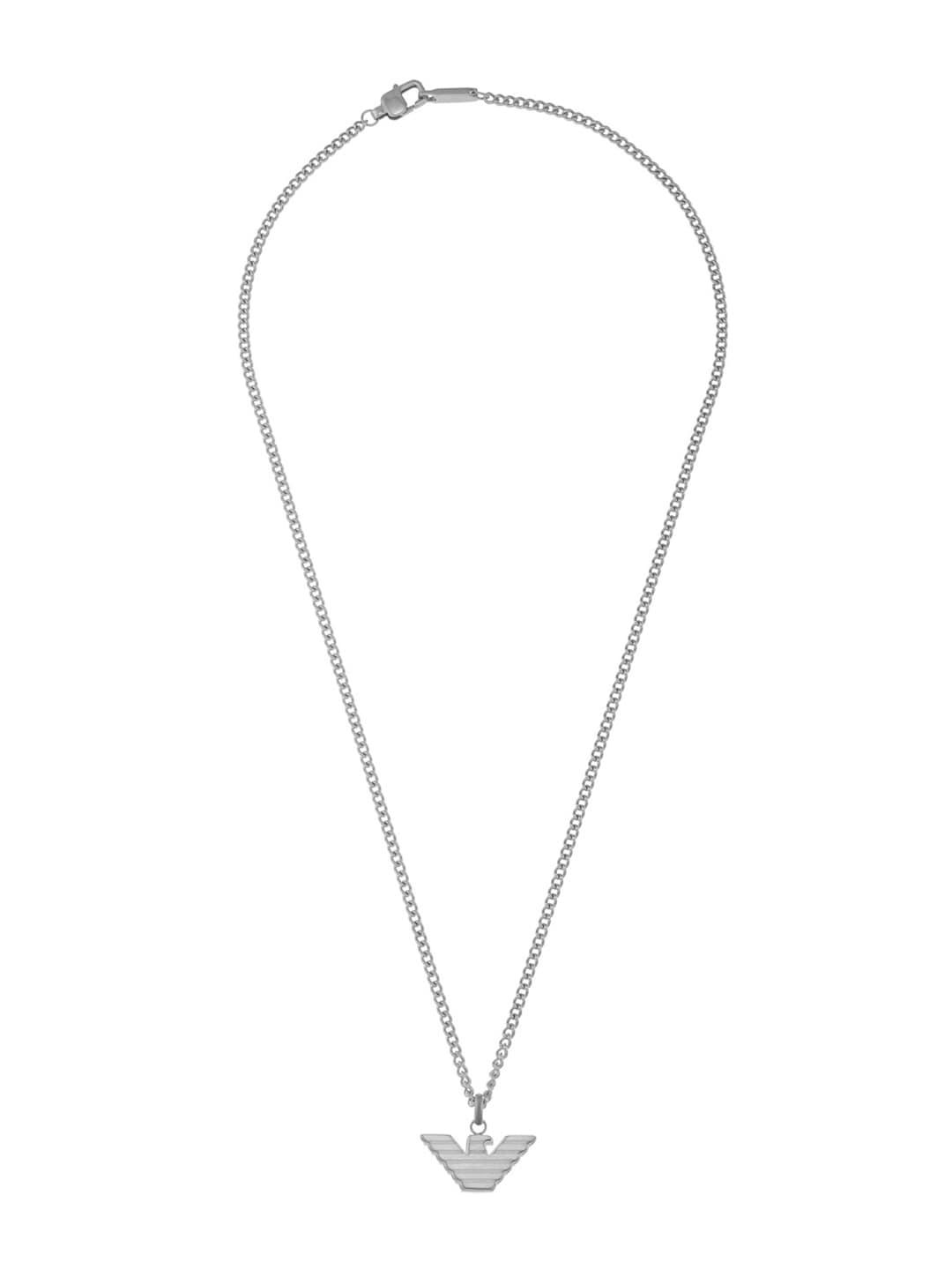 Emporio Armani Silver-Toned Necklace