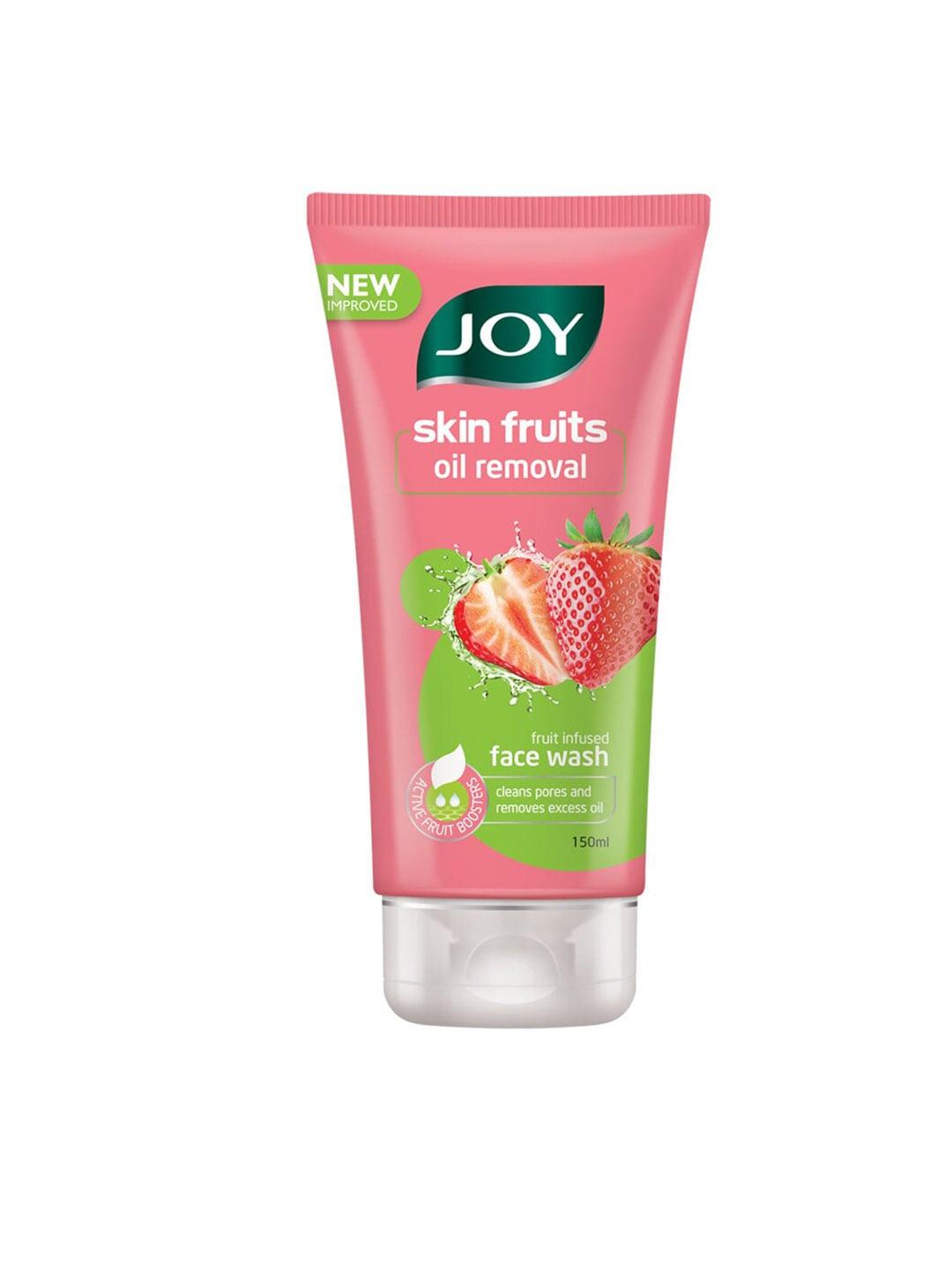JOY Skin Fruits Oil Removal Strawberry Face Wash for Acne & Pore Care - 150ml