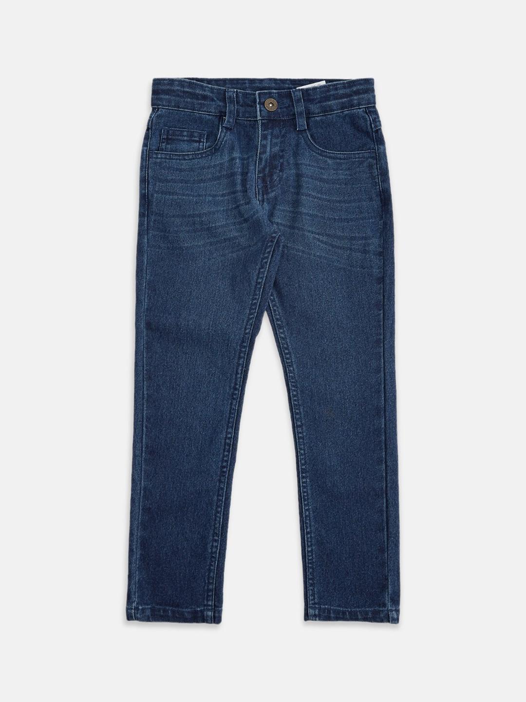 Pantaloons Junior Boys Blue Light Fade Jeans