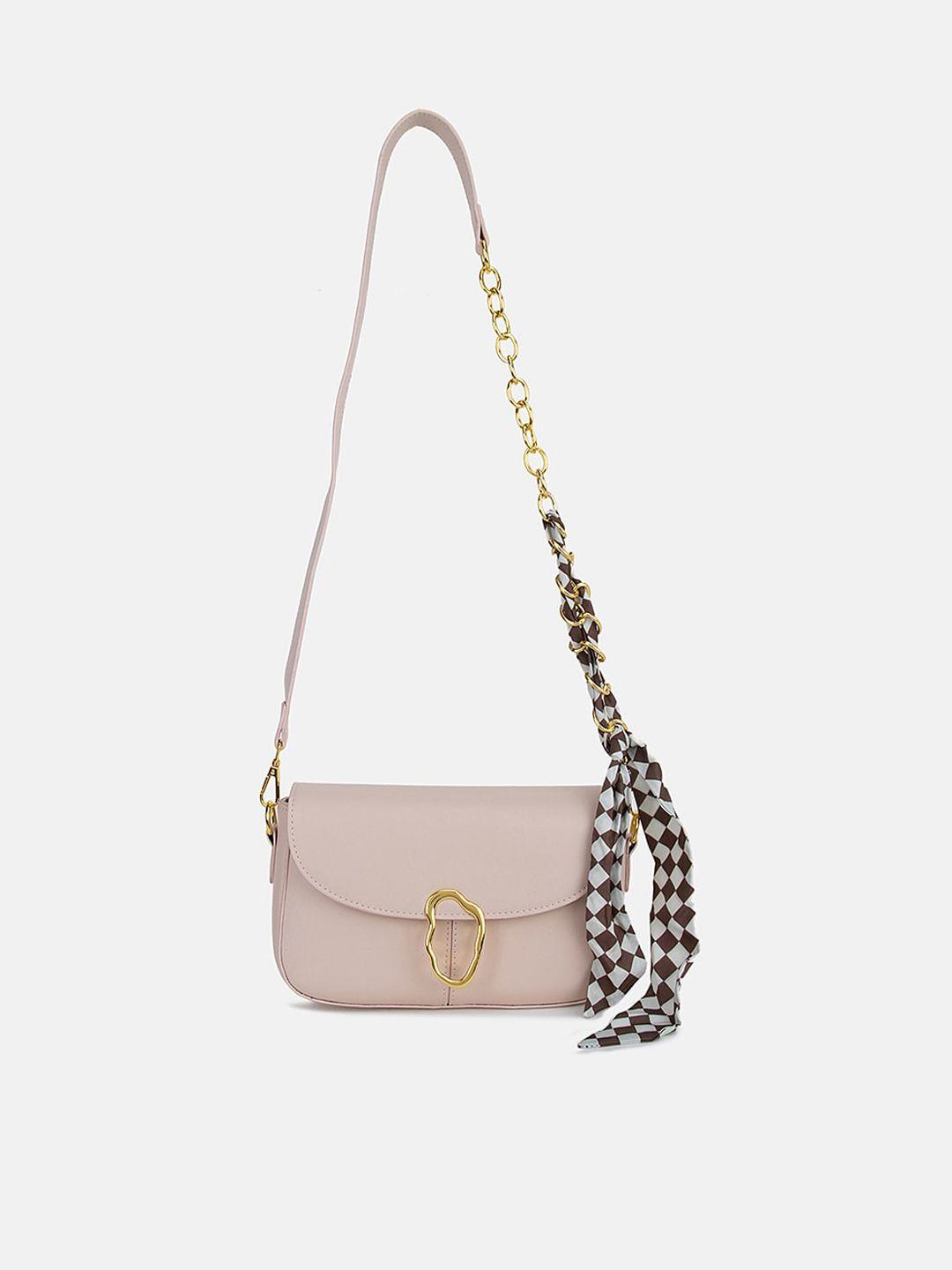 kazo-pink-structured-sling-bag