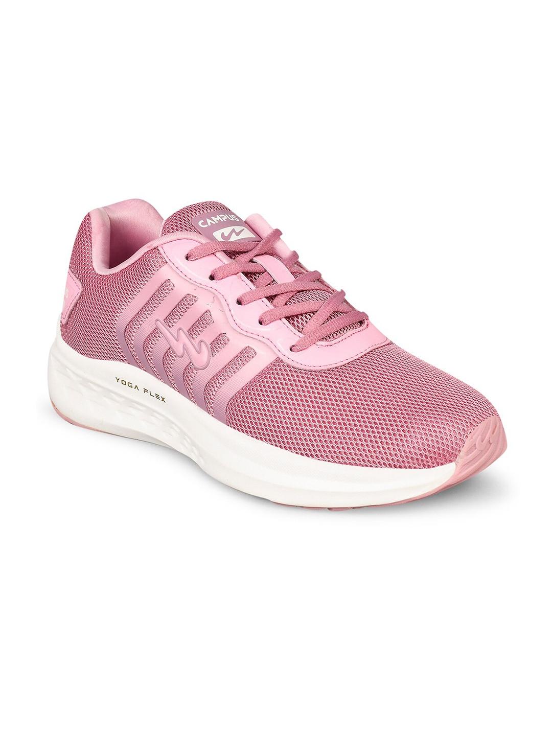 campus-women-pink-mesh-running-shoes