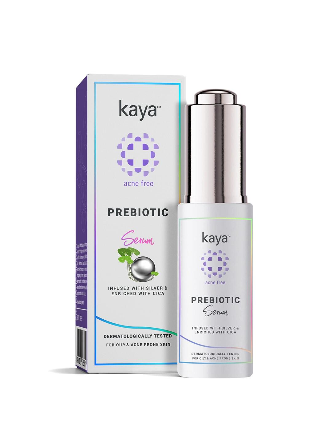 Kaya Prebiotic Face Serum with Silver & Cica For Oily & Acne Prone Skin - 30ml