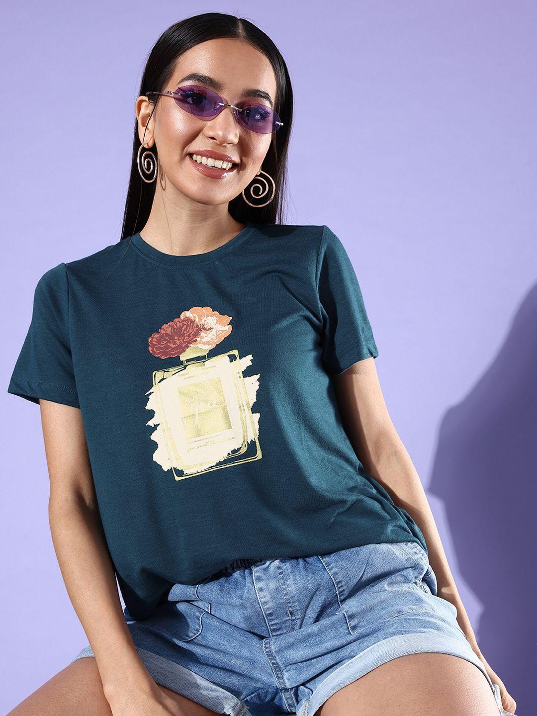 all about you Vacay Chill Graphic High Printed T-shirt